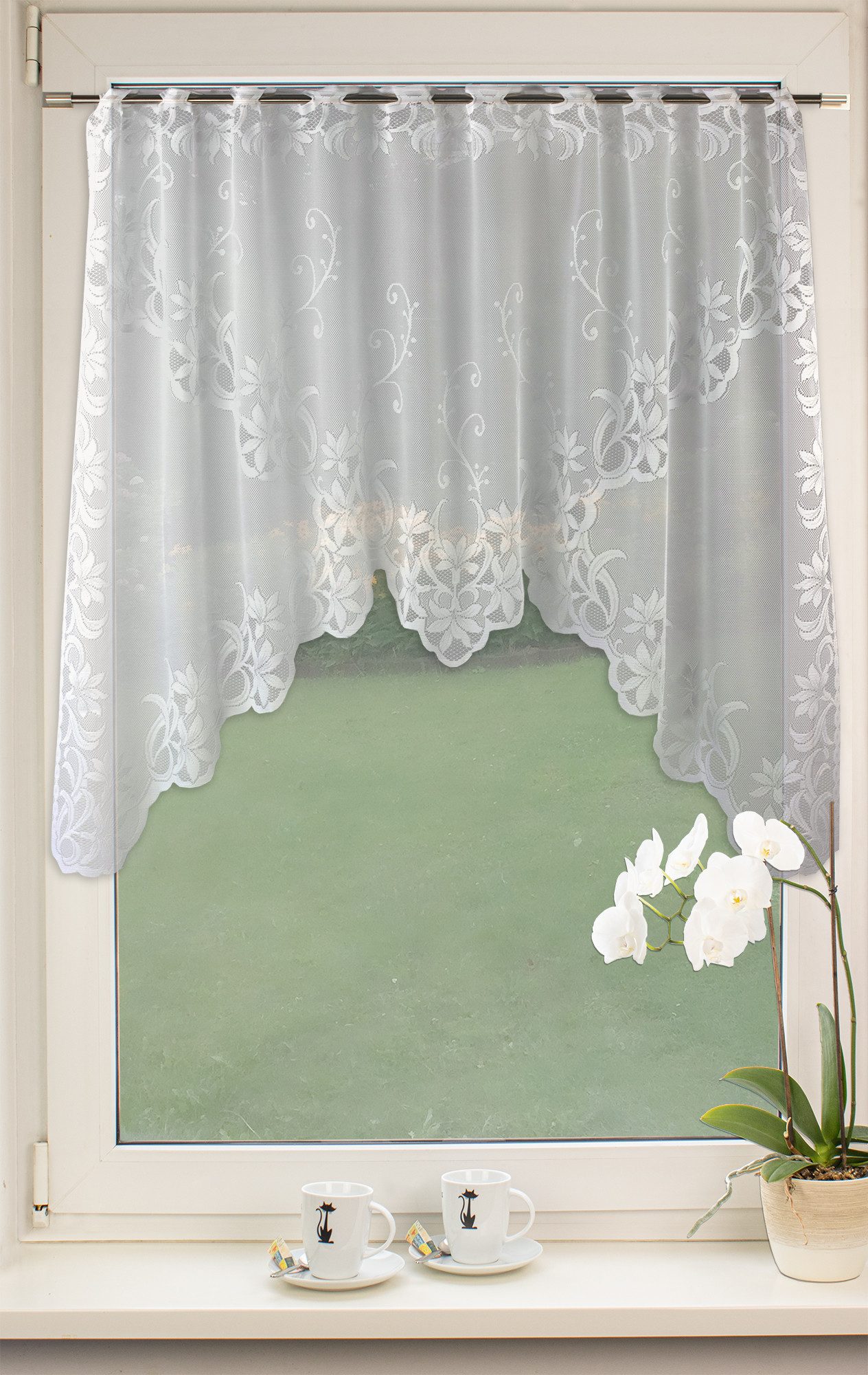 EXPERIENCE Scheibengardine Scheibengardine Bistrogardine Jacquard 2308 105x günstig online kaufen