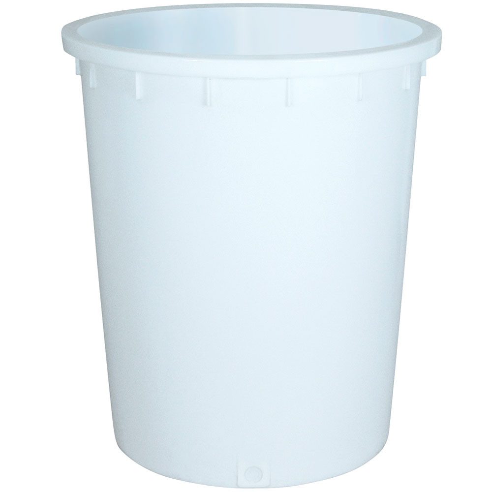 BRB-Lagertechnik Regentonne Rundtonne, 200 Liter, Ø oben/unten 670/540 mm, Höhe 790 mm
