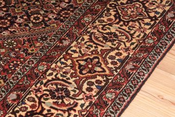 Teppich Bidjar Teppich handgeknüpft orange, morgenland, rechteckig, Höhe: 10 mm