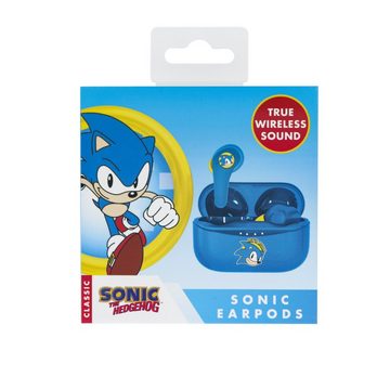 OTL Sonic the Hedgehog Bluetooth 5.0 Kinderkopfhörer mit Ladebox Bluetooth-Kopfhörer (Bluetooth, True Wireless)