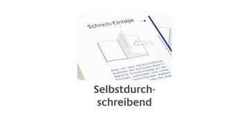 Formularblock Auftrag/Lieferschein/Rechnungsformular Papierformat: DIN A5 Grammatur: 51 g/m²