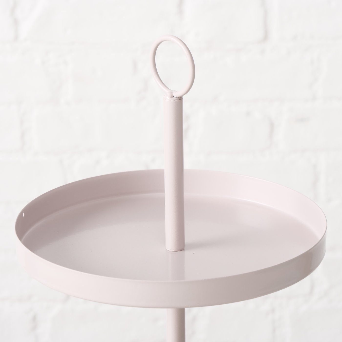 BOLTZE GRUPPE GmbH Servierständer Etagere aus Metall SAMINA, beige, H. 34 cm, Metall, (einzeln, einzeln)