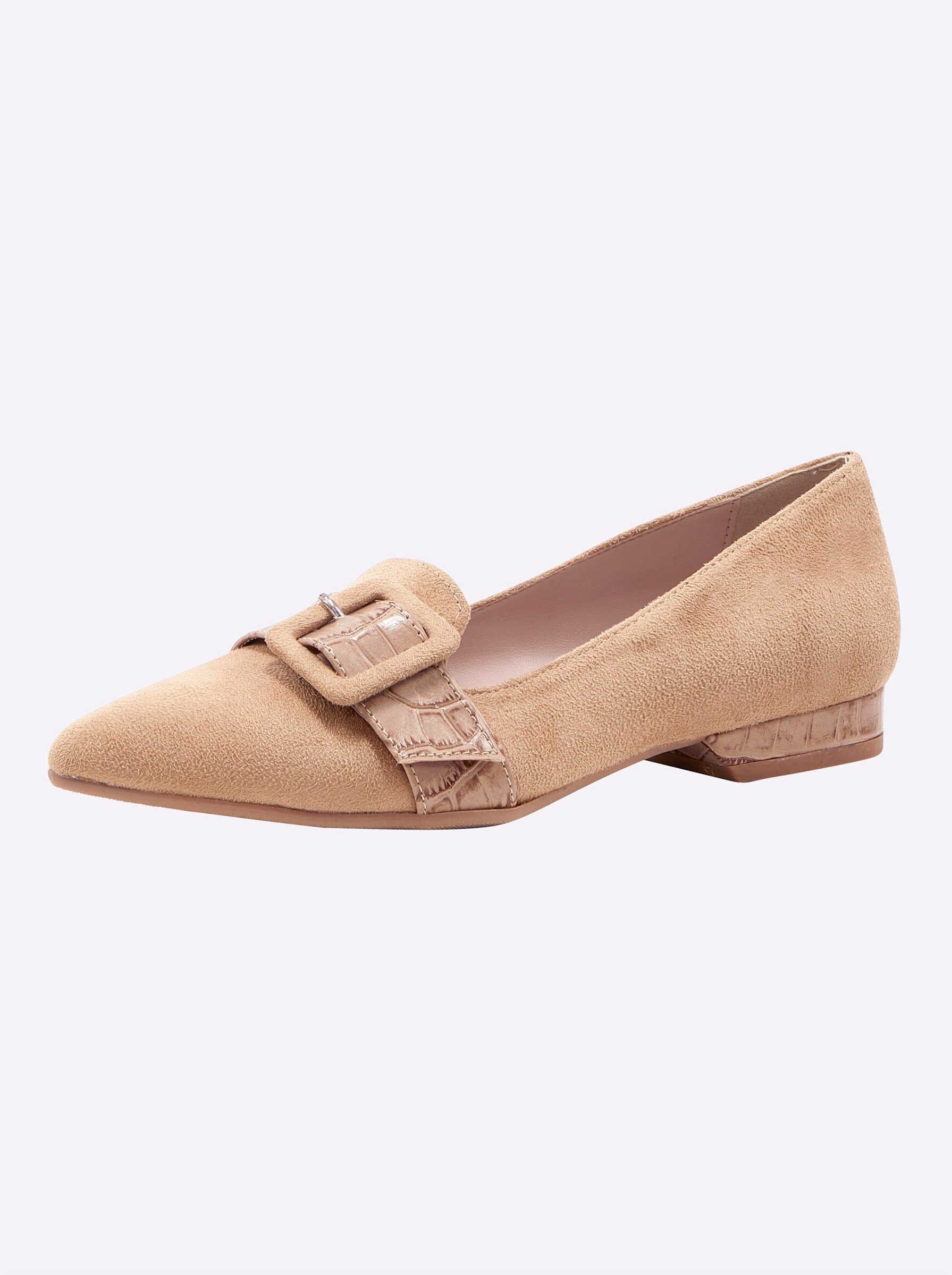 Slipper beige heine