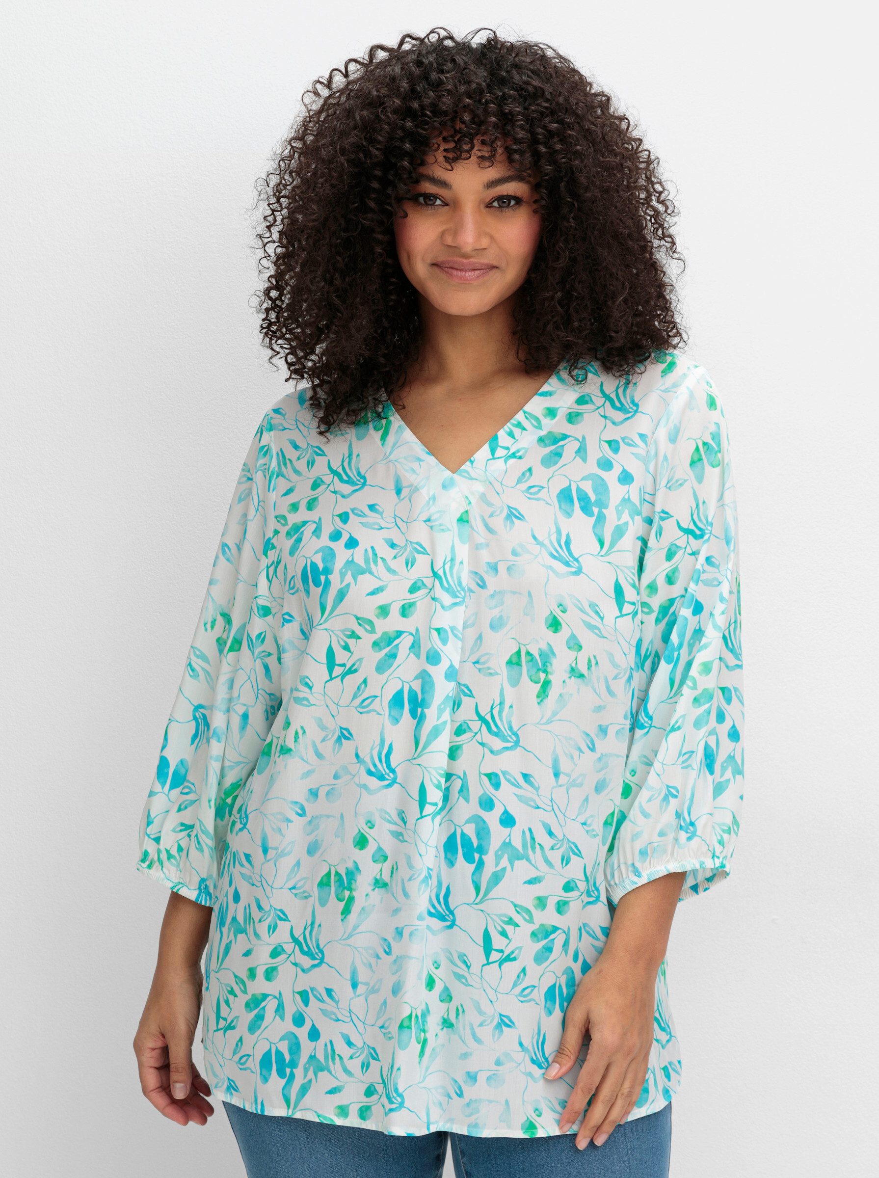 Sheego Klassische Bluse Tunika . günstig online kaufen