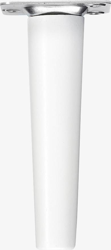 Hammel Furniture Möbelfuß Mistral Bein, 14 (6 cm mehreren Farben, Stützfuß, weiß stk), Höche: Holz, in