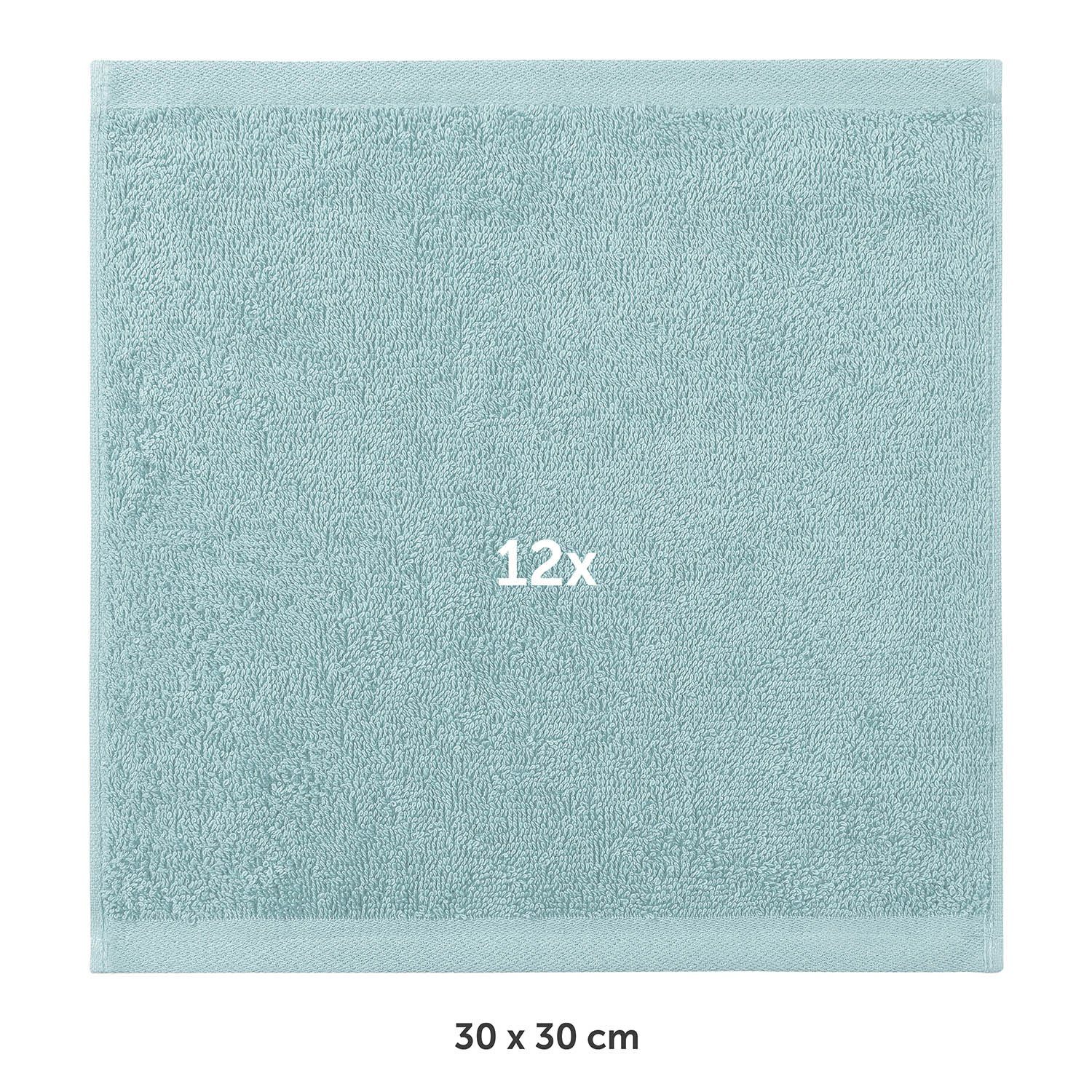 Blumtal Gästehandtücher 30x30cm - weich und saugstark, Frottee (12-St), 12e günstig online kaufen