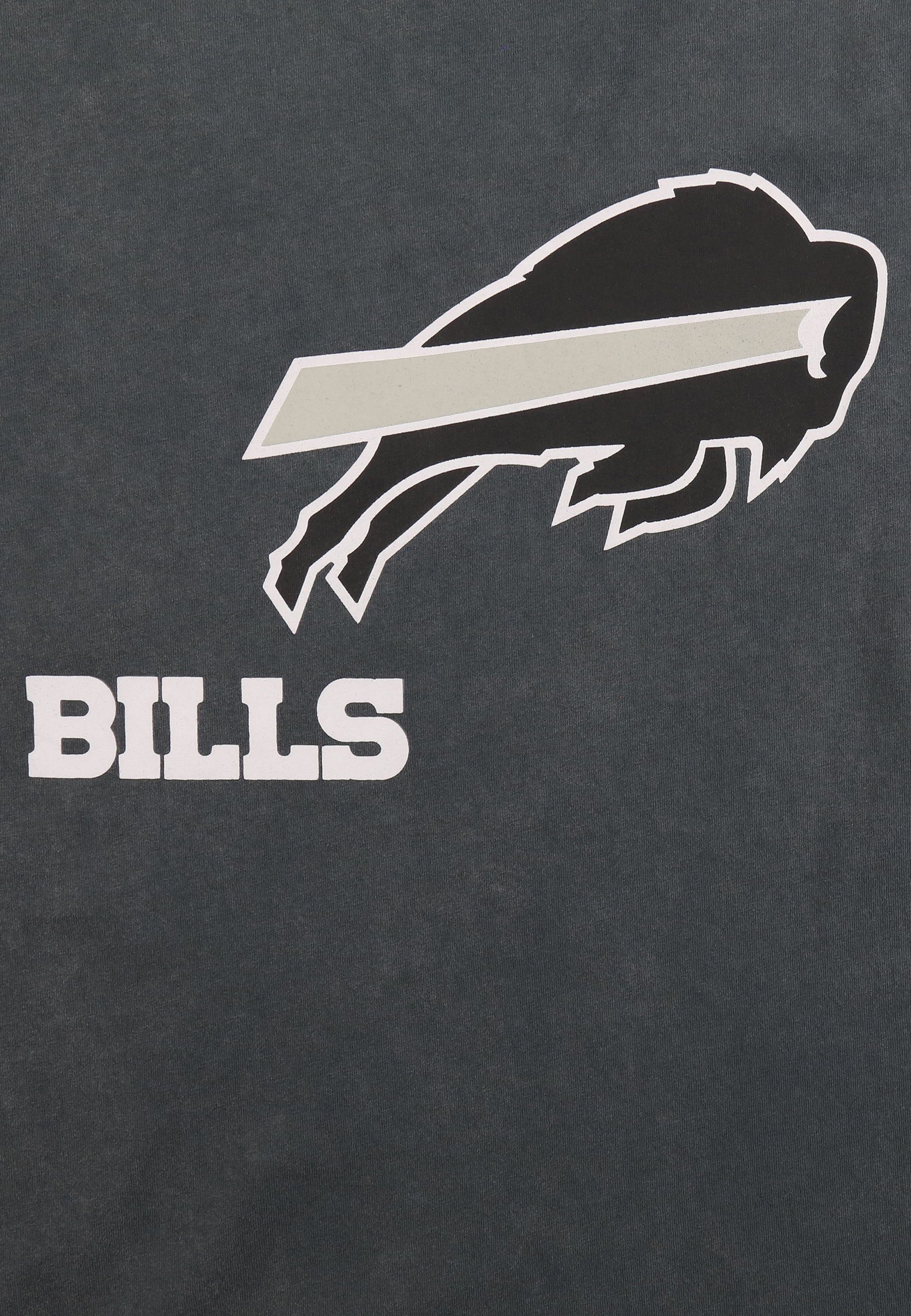NFL zertifizierte Bio-Baumwolle MONOCHROME T-Shirt GOTS Recovered BILLS