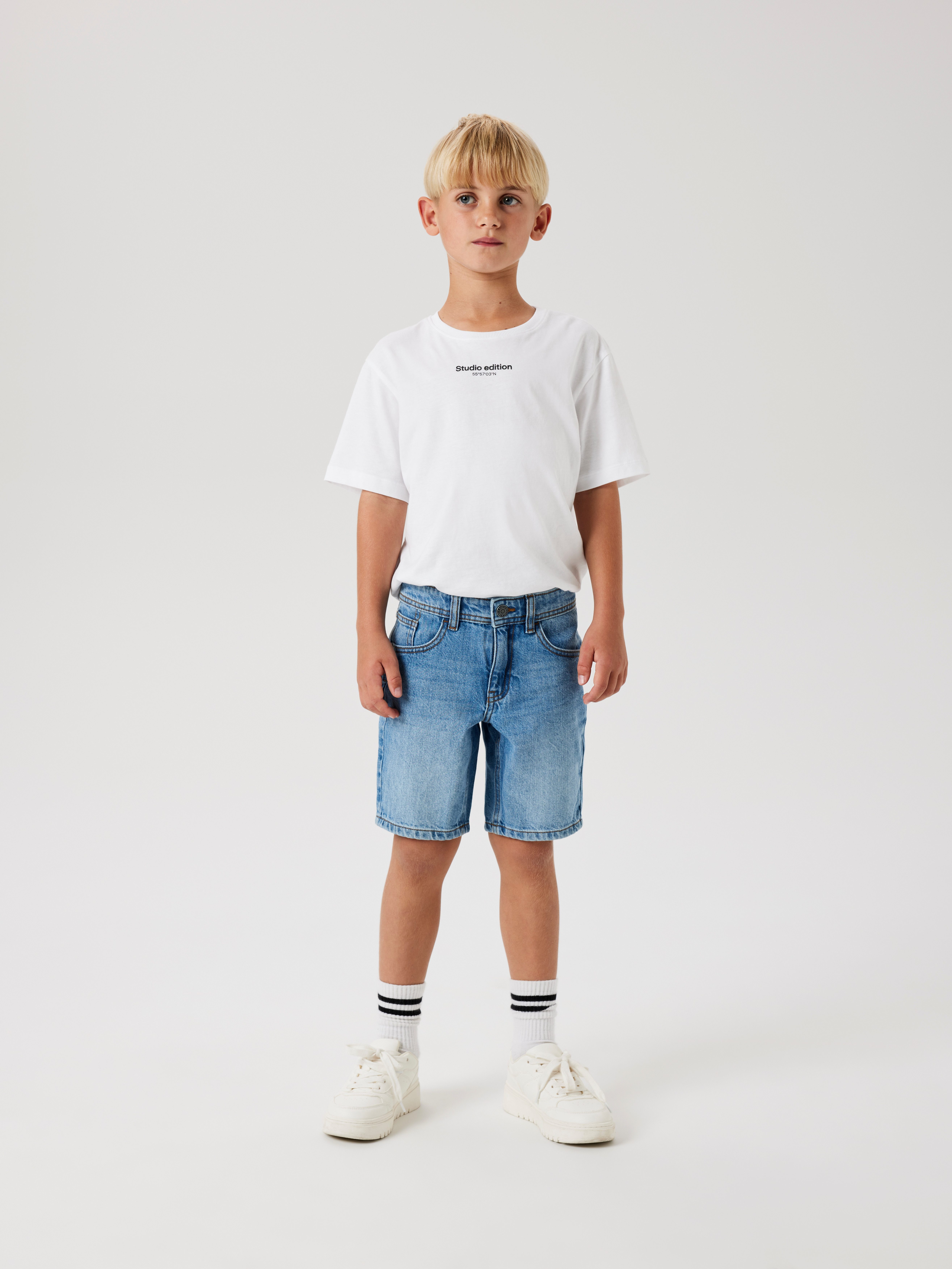 Name It Jeansshorts NKMRYAN REG L DNM SHORTS 6750-DM NOOS Baumwolle