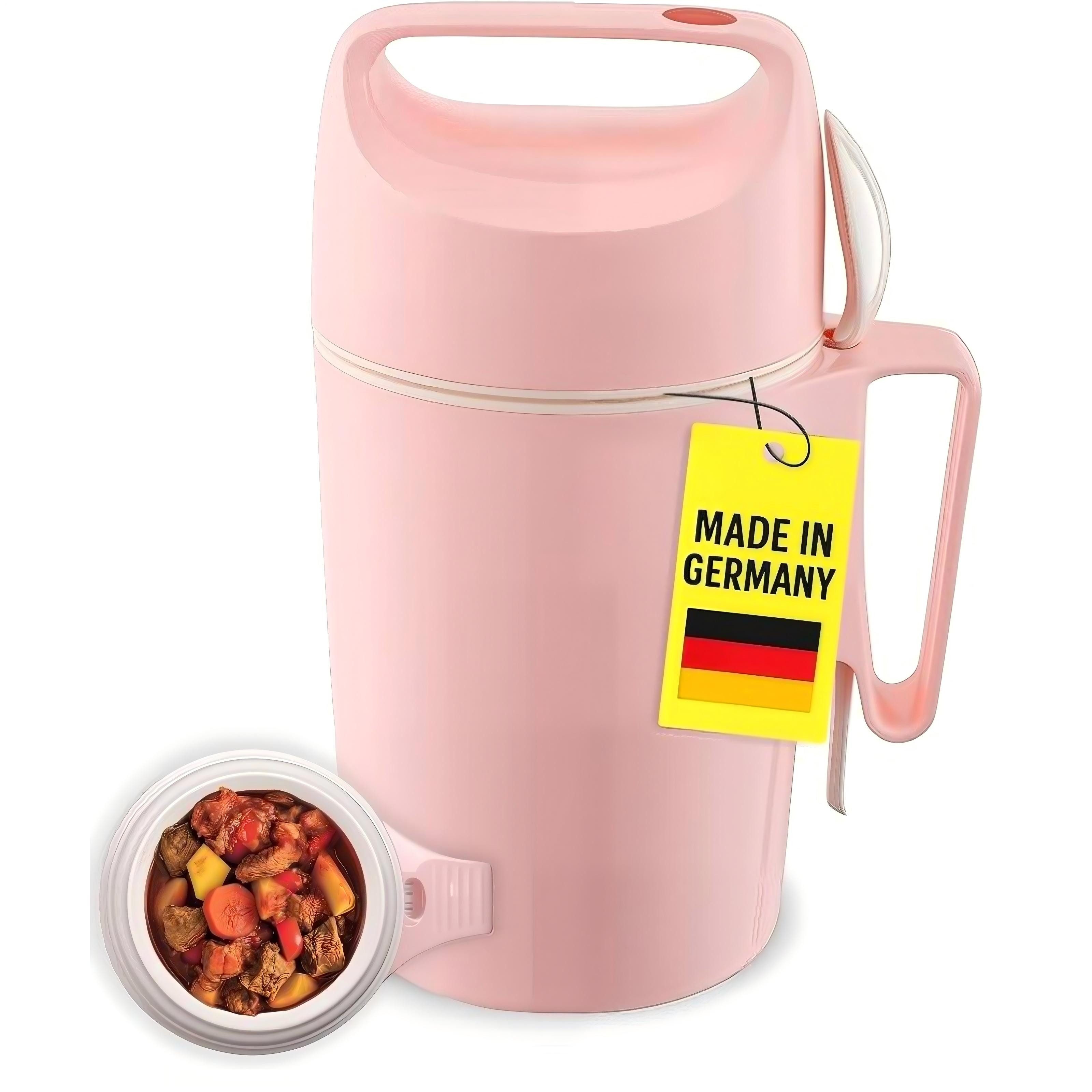 ROTPUNKT Isolierkanne DIRK 850, 0.85 l, isolierend, BPA-frei, phthalatfrei, inklusive Löffel