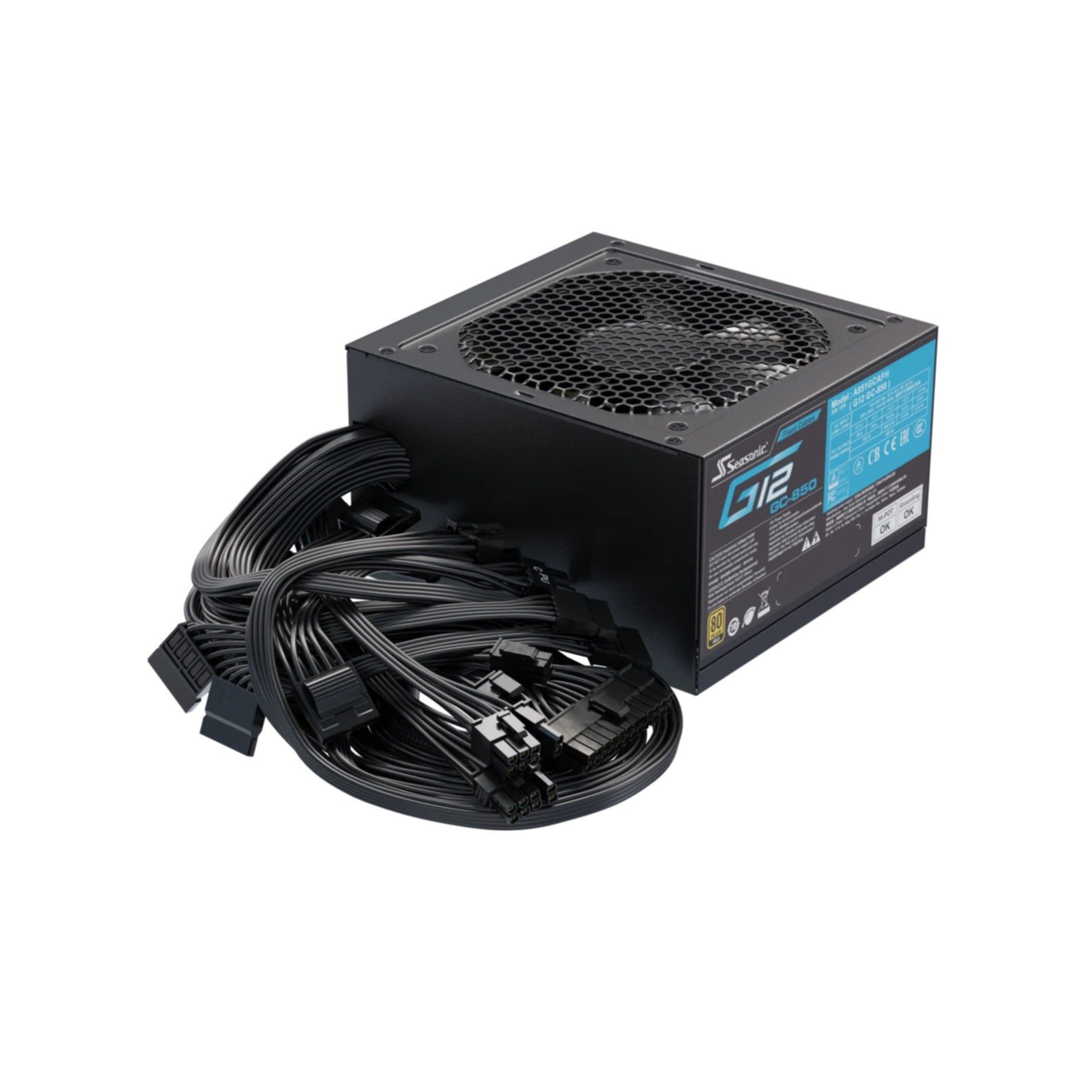 Seasonic Netzteil 850W G12 GC-850 80+Gold Netzteil