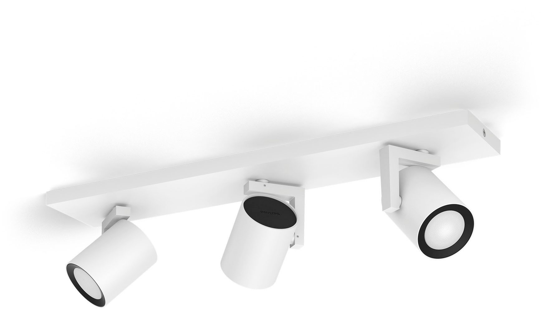Philips Hue LED Deckenspot White & Color Ambiance Argenta Spot 3-flammig 3 x 4.2W, LED wechselbar, Farbwechsler
