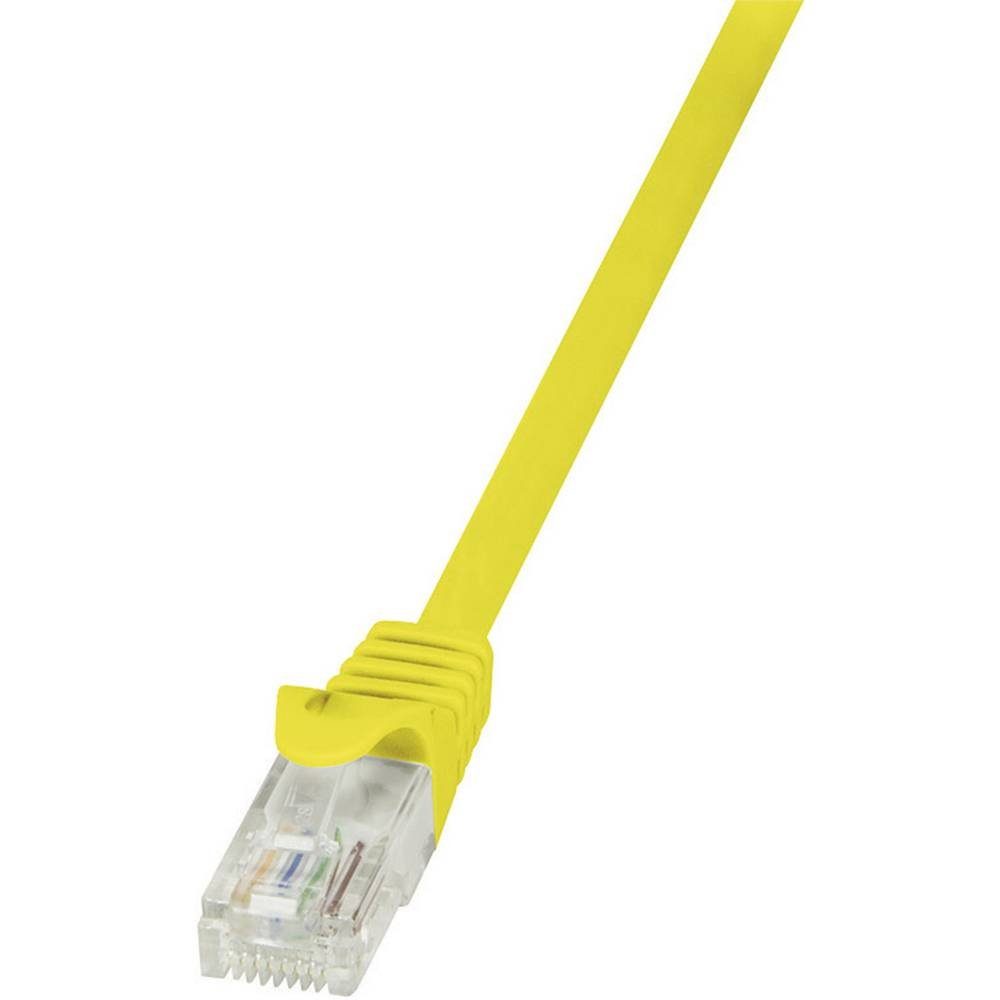 LogiLink Netzwerkkabel CAT 6 U/UTP 10 m LAN-Kabel, (10.00 cm) | Stromversorgungskabel