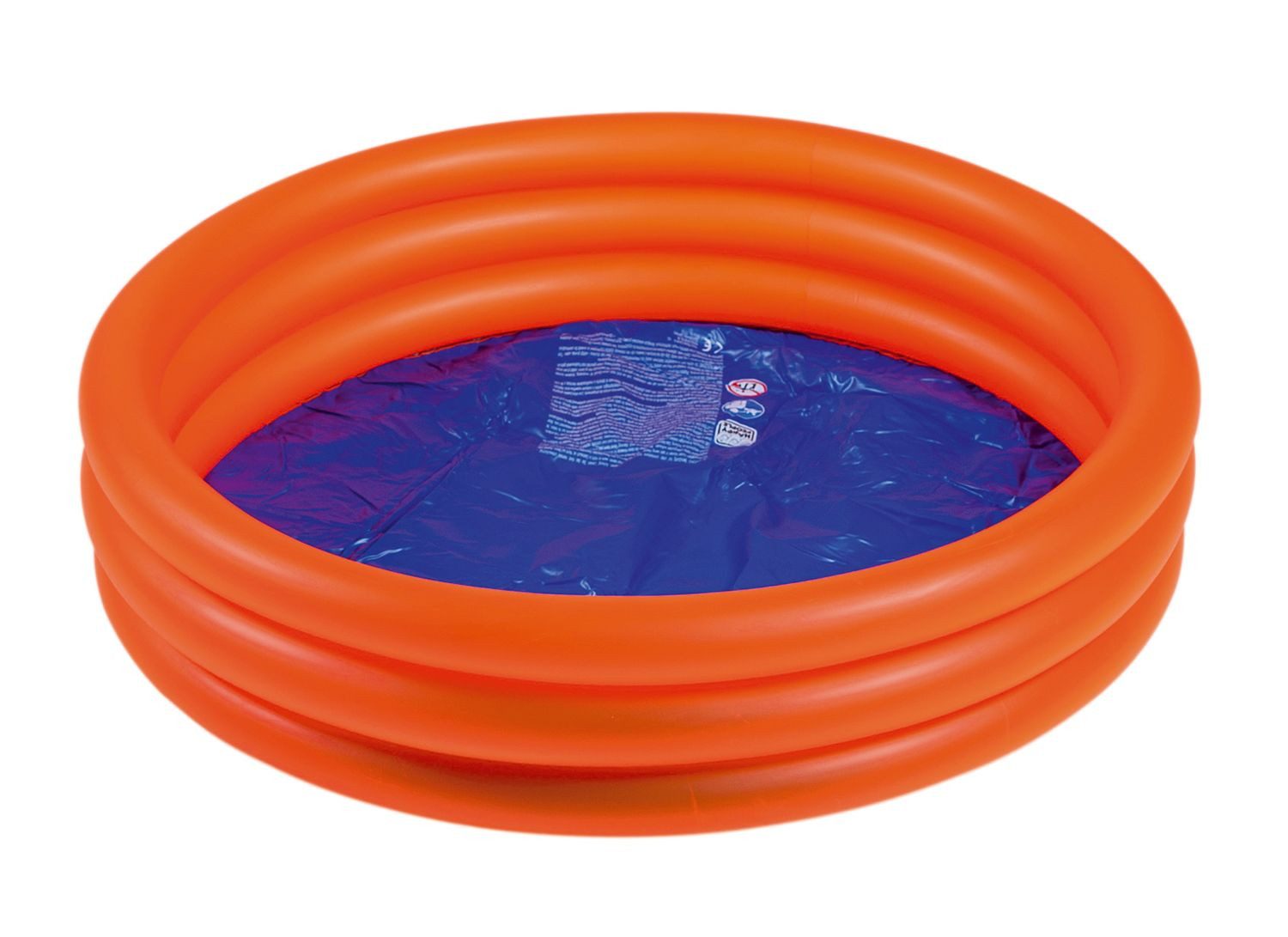 Wehncke Planschbecken aufgeblasen ca. 100x100x23cm, (1-tlg), ca. 100x100x23 cm