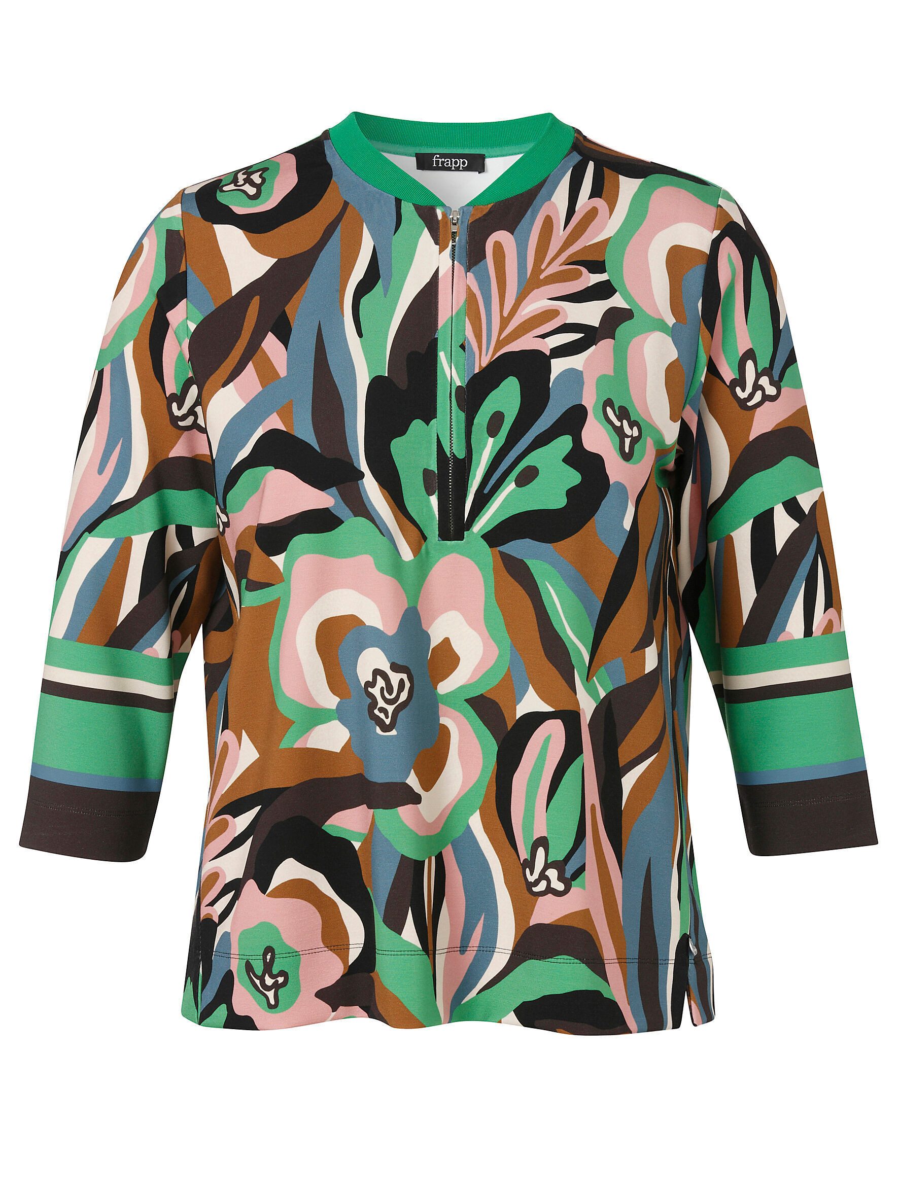 FRAPP Sweatshirt (1-tlg) Große Größen