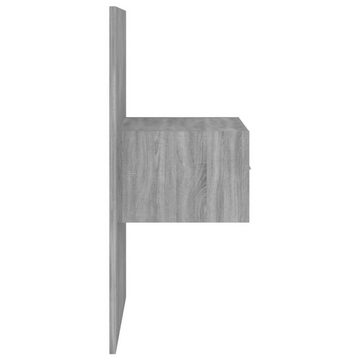 furnicato Nachttisch Wand-Nachttische 2 Stk. Grau Sonoma
