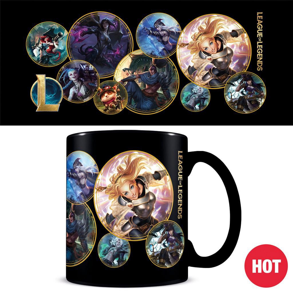Nintendo Tasse Thermoeffekt Tasse - League of Legends (NEU & OVP)