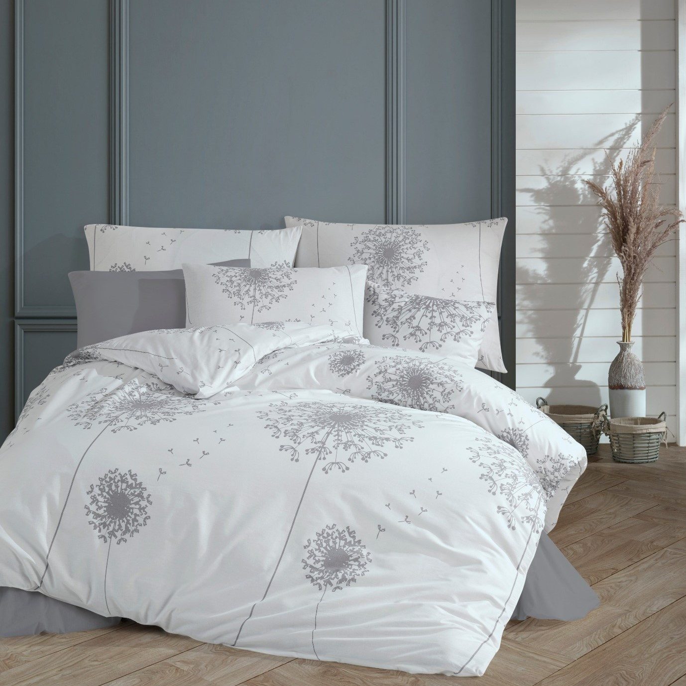 Buymax Bettwäsche Willow, Renforcé: 100% Baumwolle, 4 teilig, 155x220 cm, B günstig online kaufen