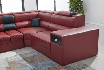 JVmoebel Ecksofa, Couch Wohnlandschaft Eck Garnitur Design Modern Sofa U-Form