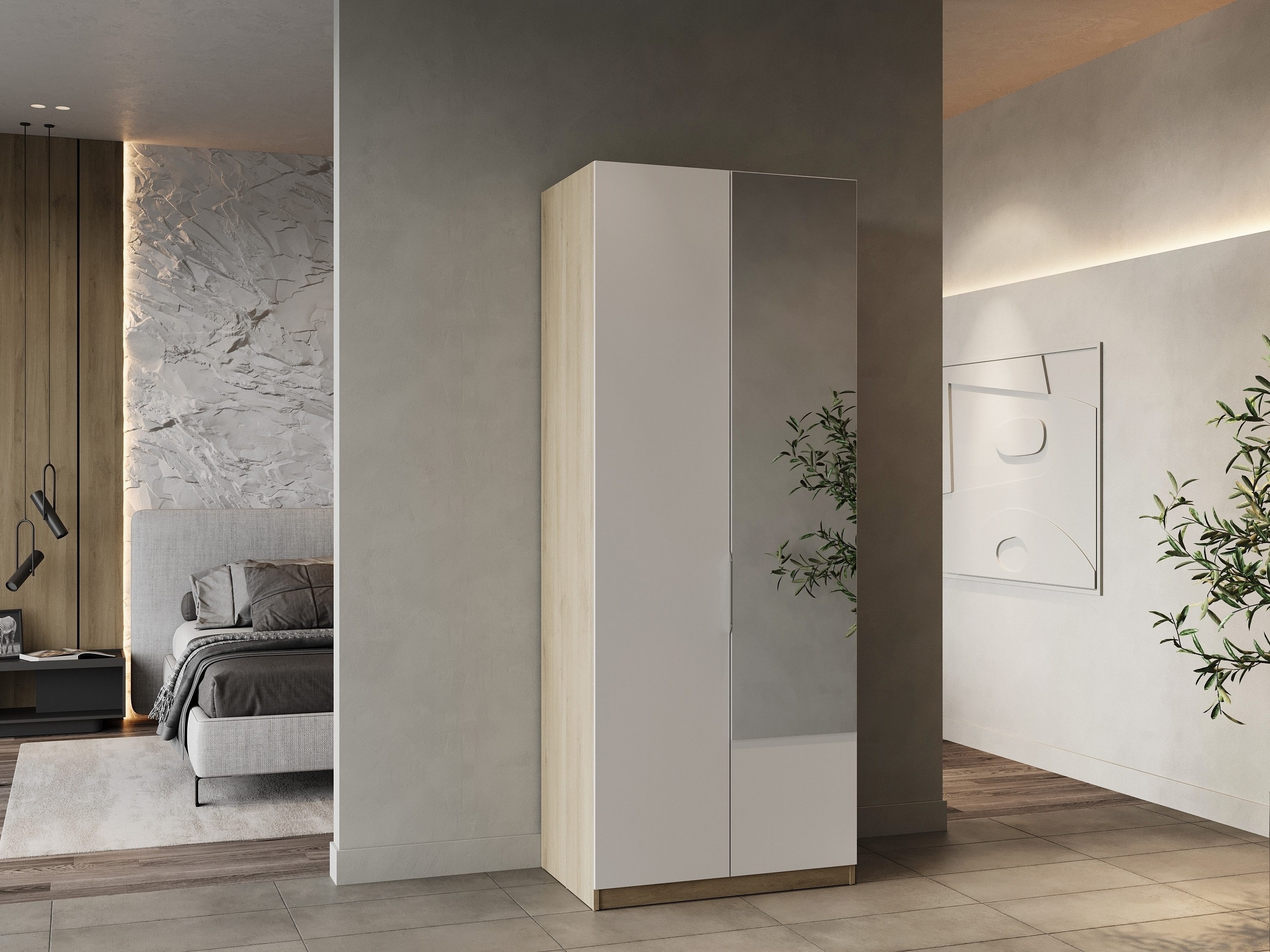 Drehtürenschrank GHOST