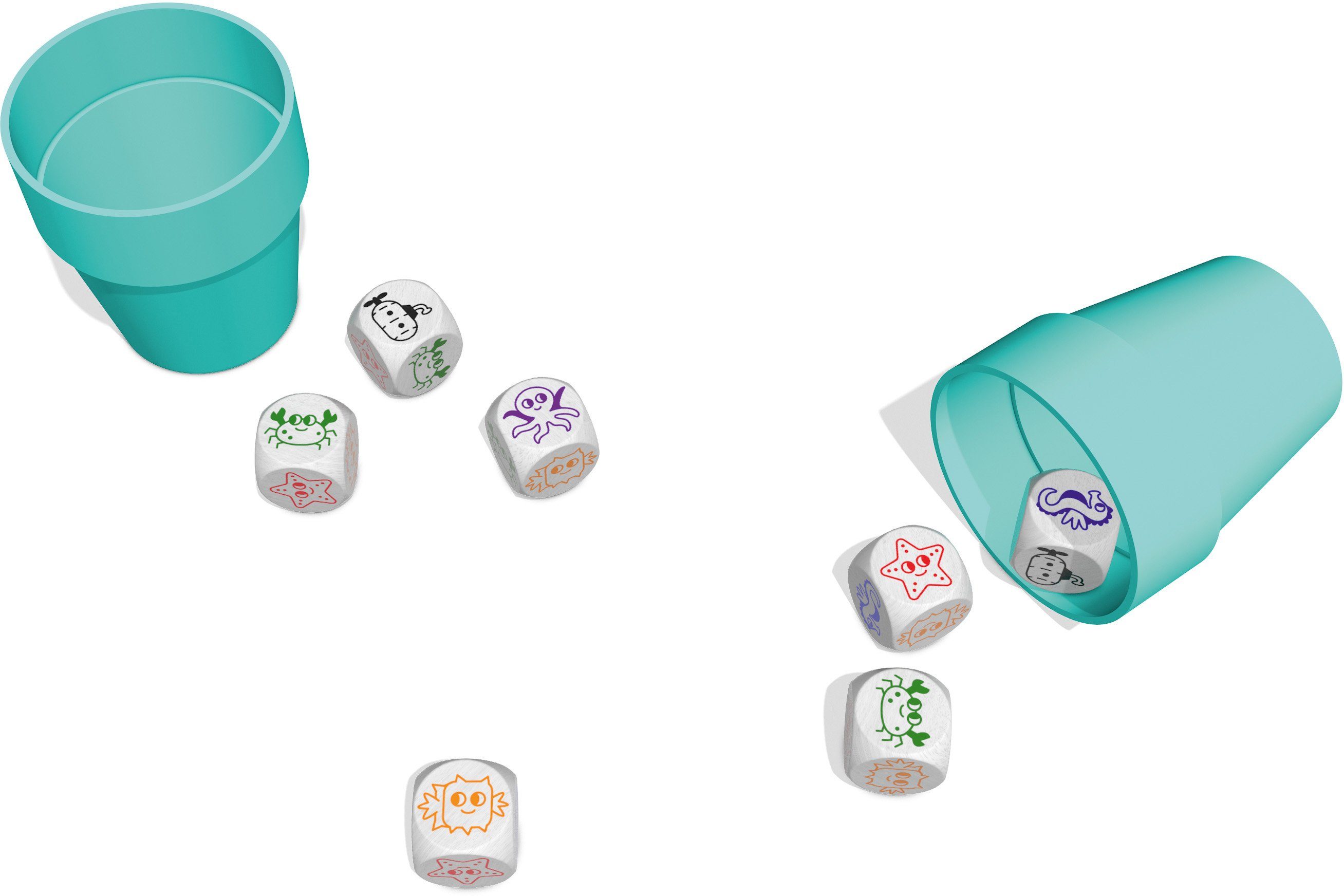 Noris Spiel Würfelfisch, Reaktionsspiel