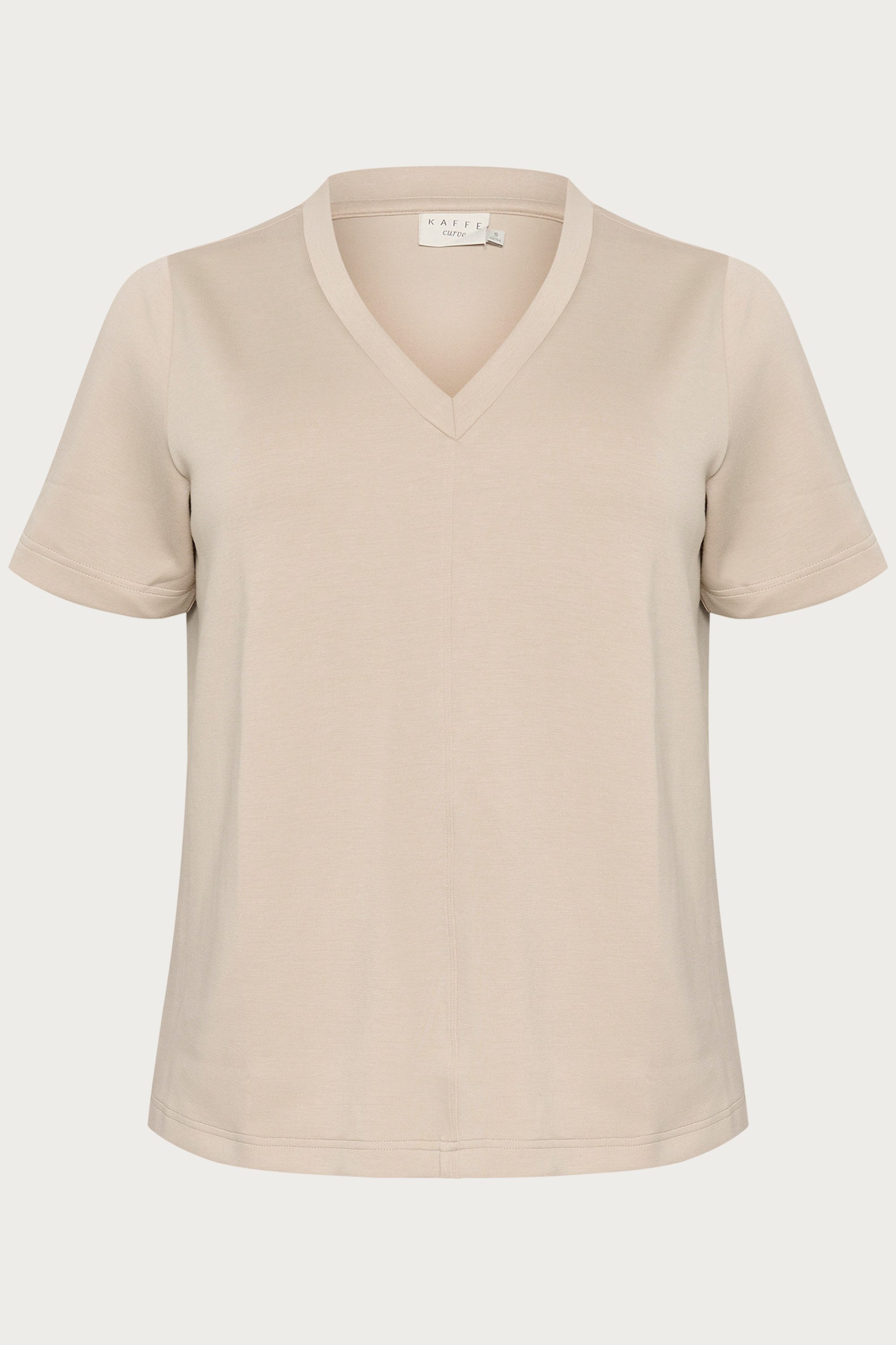 KAFFE Curve T-Shirt T-shirt KCannita Große günstig online kaufen