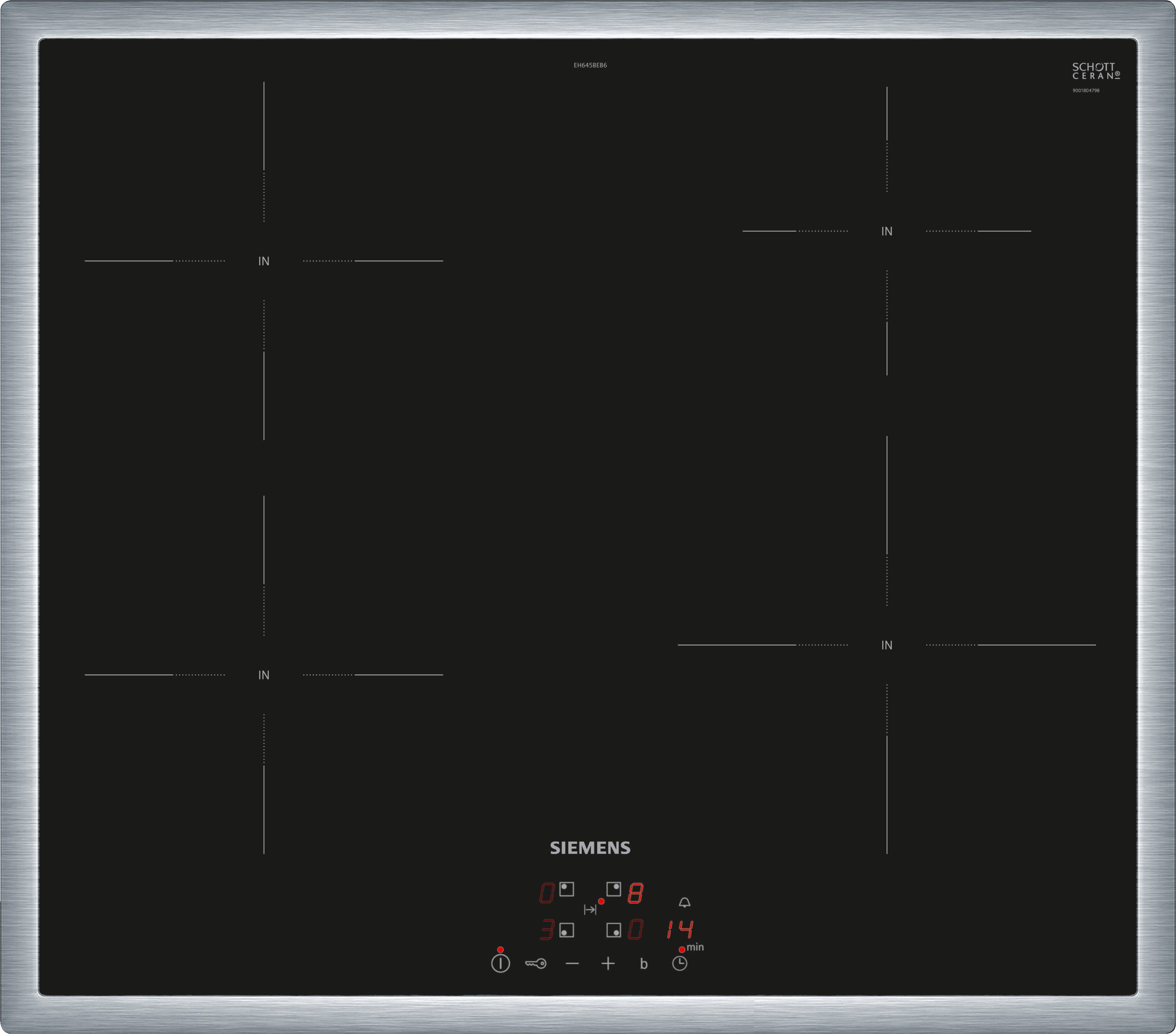 SIEMENS Induktions-Kochfeld iQ100 EH645BEB6E