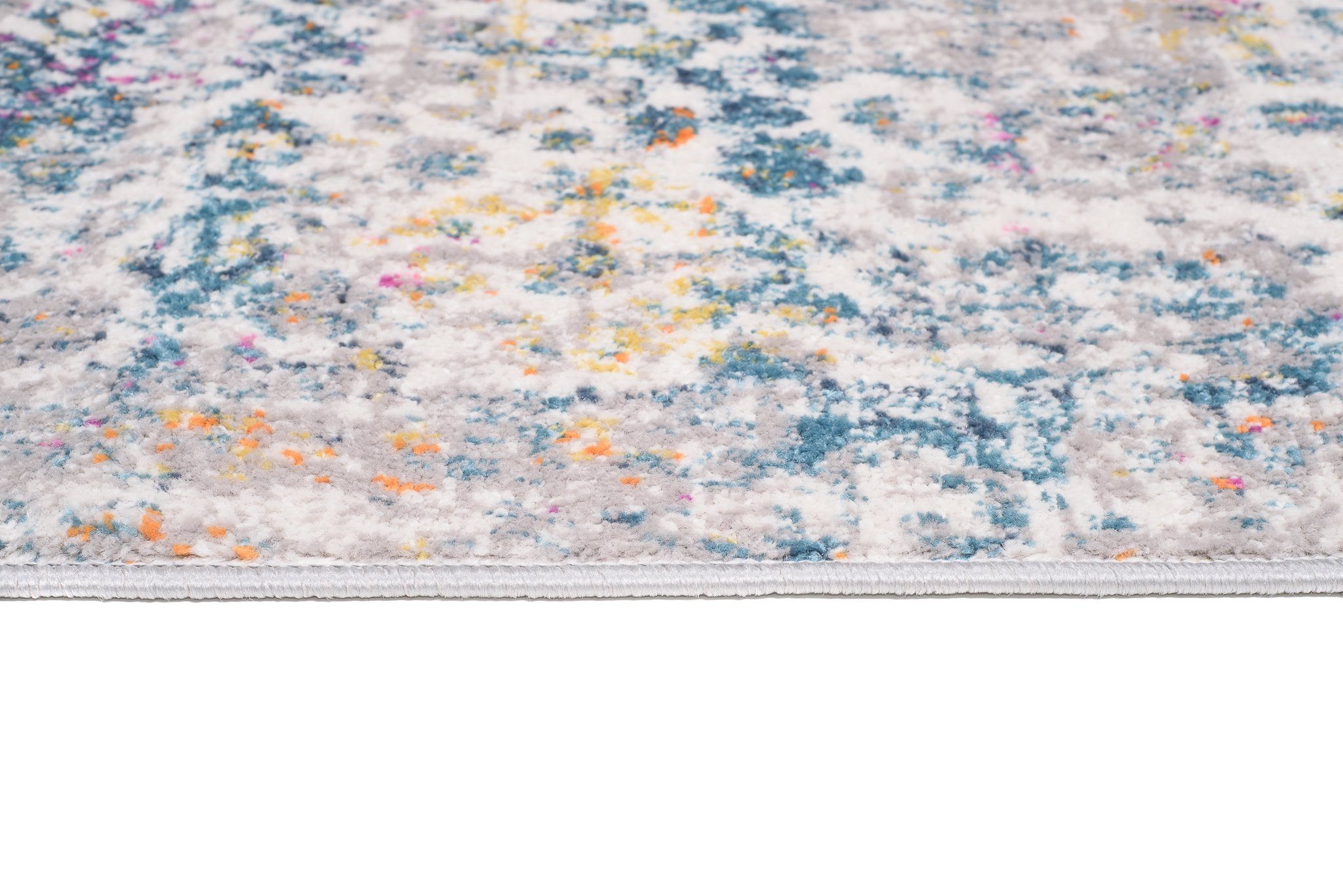 Mazovia Läufer Läufer Flurläufer Modern Vintage Teppichläufer 80 cm Breit, 80 x 100 cm, Kurzflor, Meterware, Höhe 9 mm