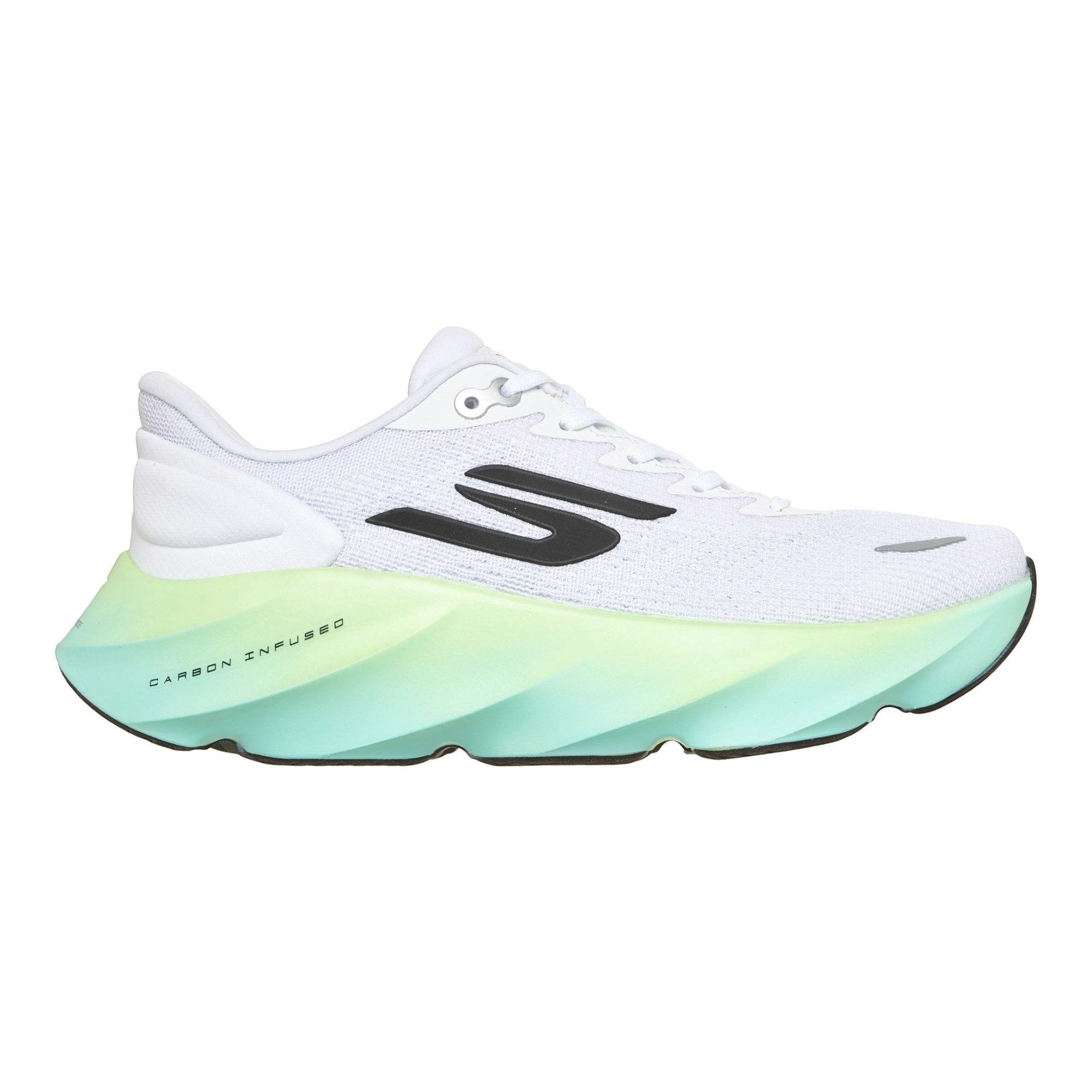 Skechers Aero Burst weiss/grün Damen Laufschuh