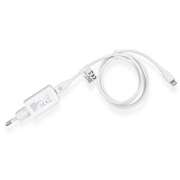 Wicked Chili »20W Netzteil USB C + Lightning Kabel für iPhone 14« Steckernetzteil (USB-C Fast Charger PD 3.0, Schnellladegerät für Apple iPhone 13 / 12 (Pro, Max, Mini), 11 (Pro, Max), XR, SE 2020 und MagSafe Ladegerät)