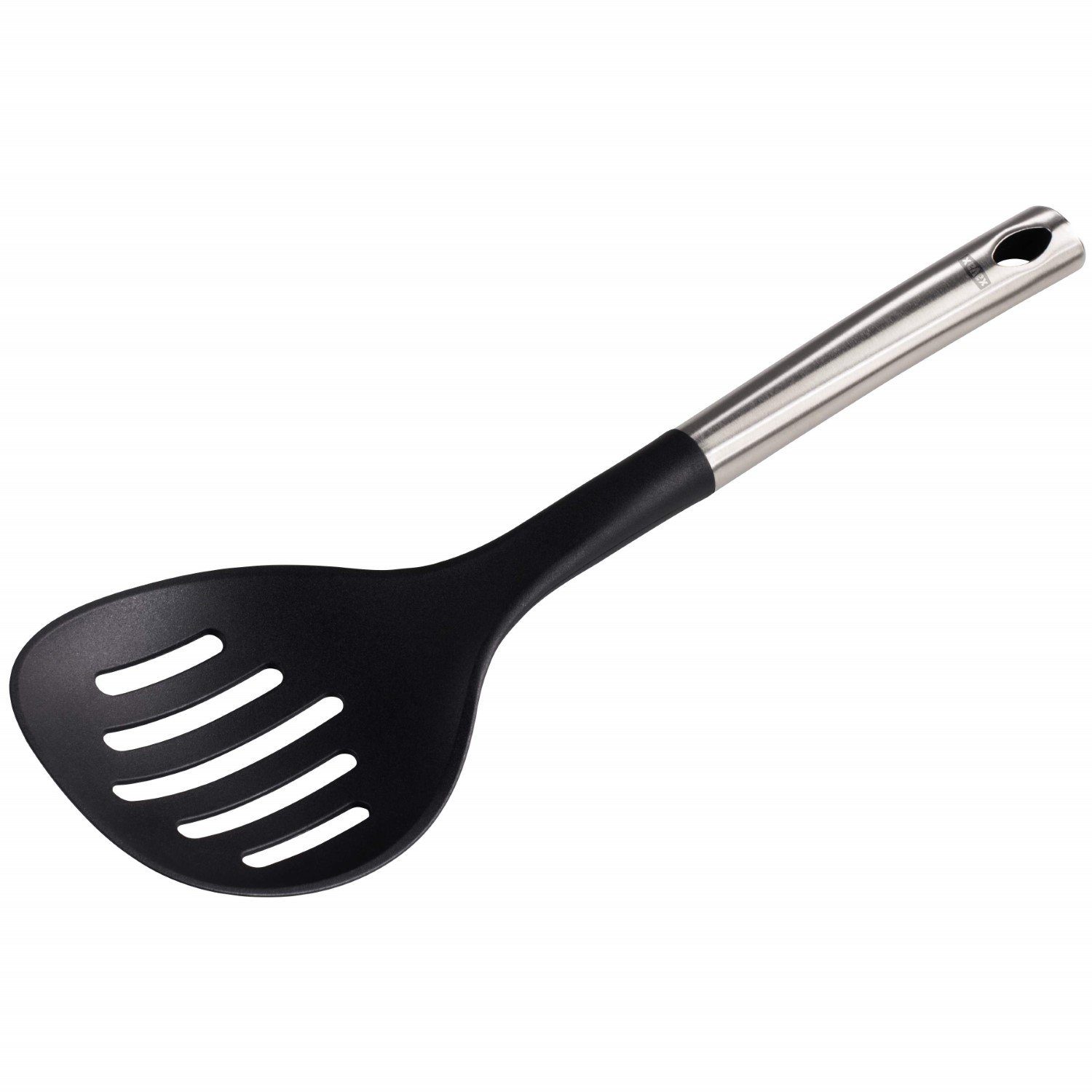 Xavax Schaumlöffel Schaum-Löffel Schaum-Kelle Abschöpf-Kelle, verhindert Kratzer, Edelstahlgriff, langer Stiel, Öse zum Aufhängen