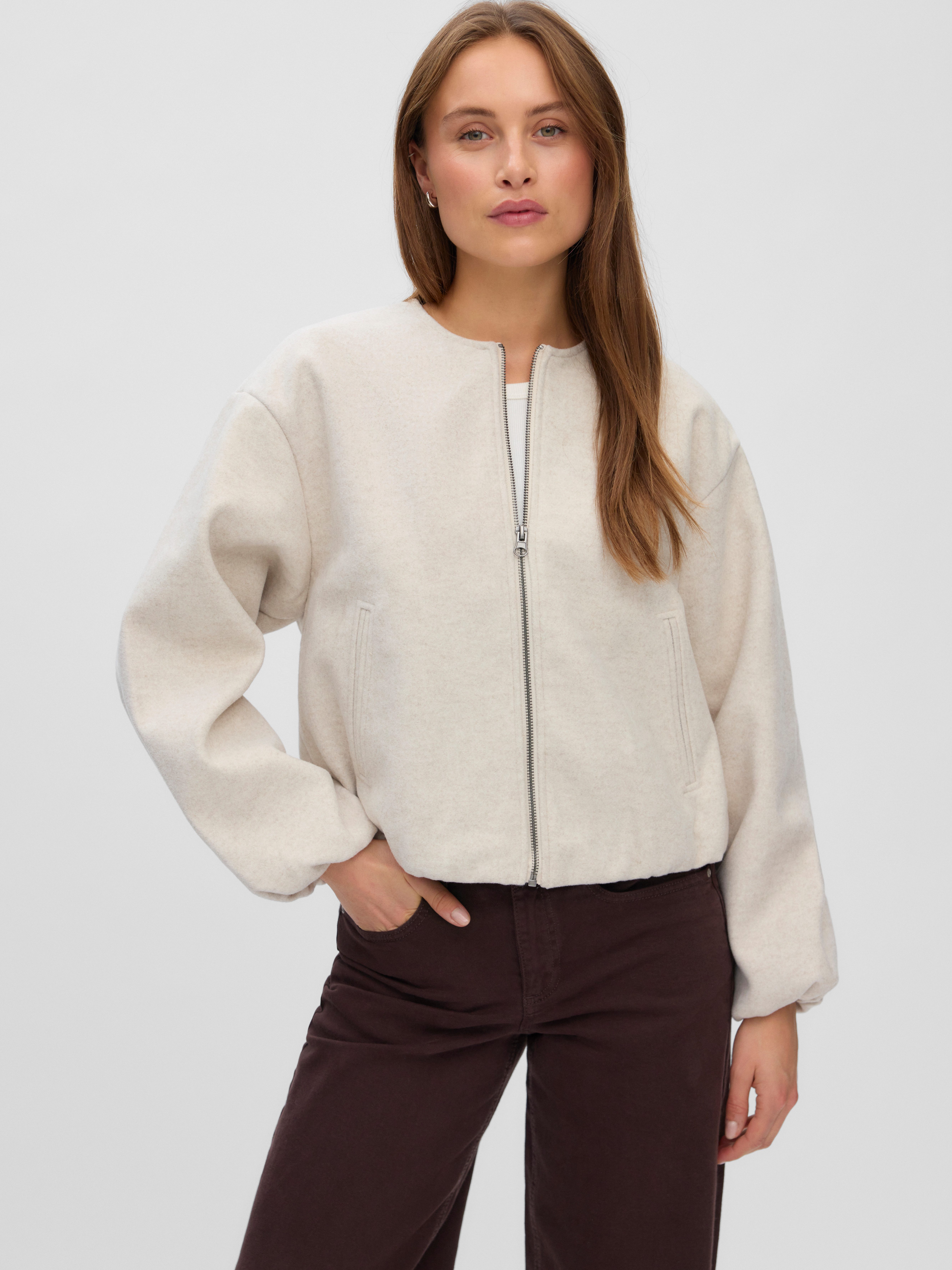 Vero Moda Kurzjacke VMCHLOE LS BOMBER JACKET NOOS Materialmix