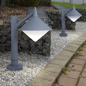 etc-shop Außen-Stehlampe, Leuchtmittel nicht inklusive, Stehleuchten Außen Wegeleuchten Garten Gartenleuchten stehend, aus