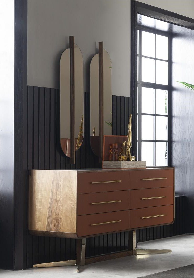 Xlmoebel Schubkastenkommode Designer Kommode mit goldenen Füßen und elegantem Design (1 St., Kommode), Hergestellt in Europa