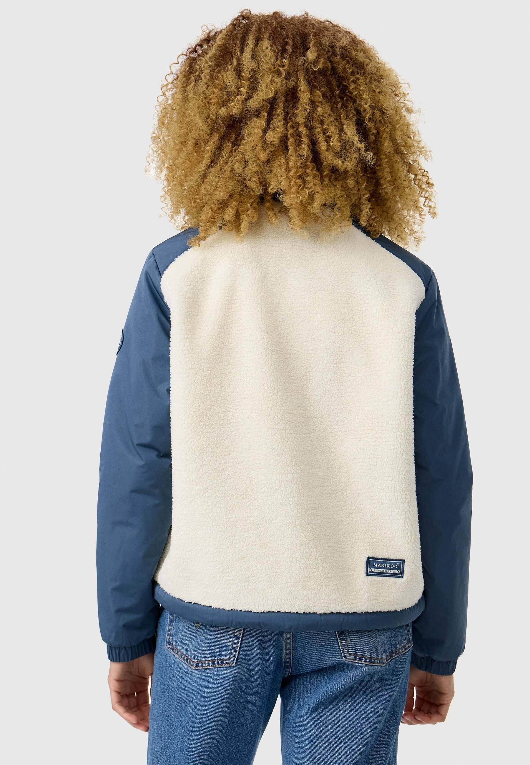 Marikoo Outdoorjacke Sayoo mit flauschigem Teddyfell – Bild 3 von 5