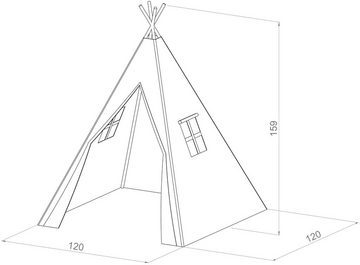 Sunny Tipi-Zelt Alba