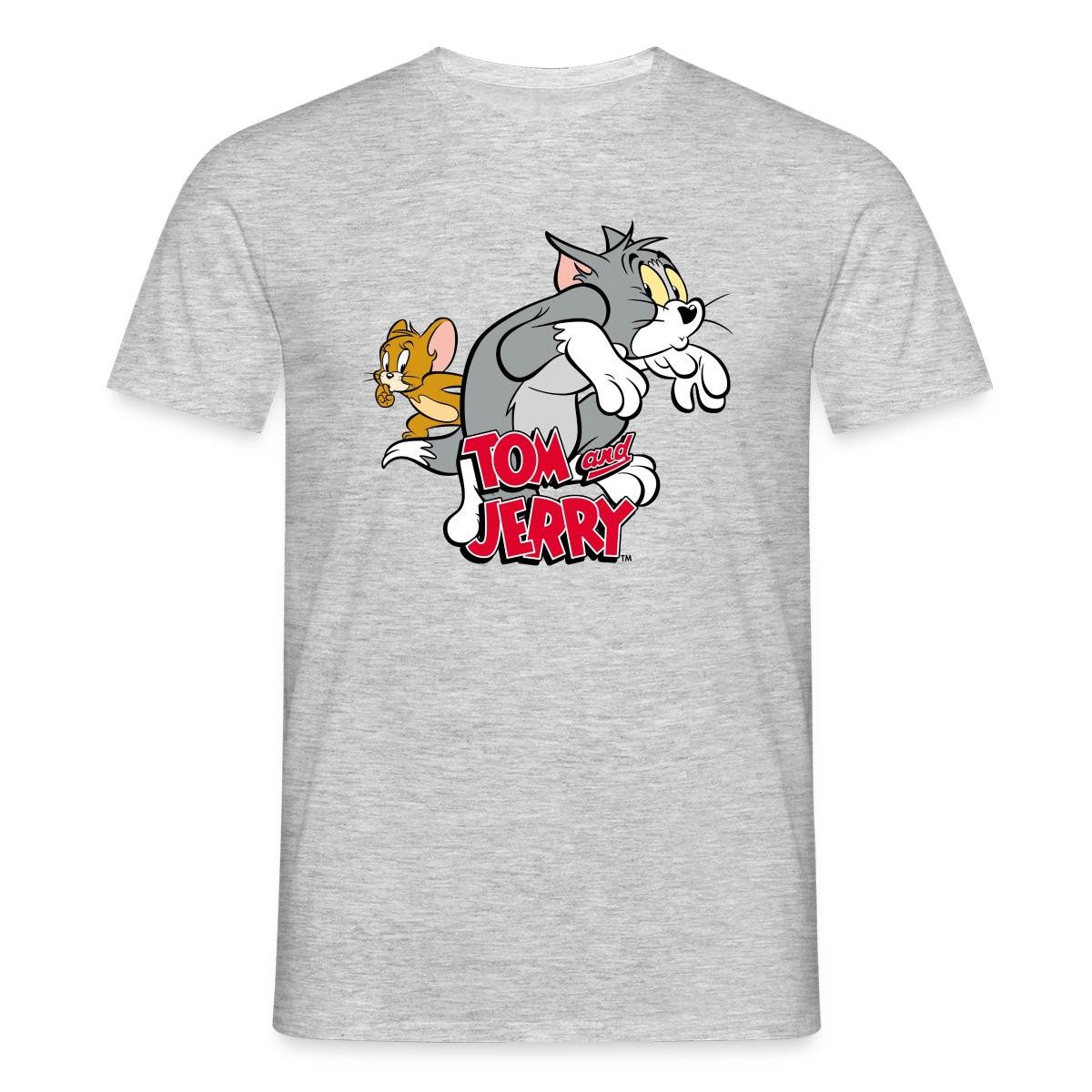T-Shirt Tom Und Jerry Auf Samtpfoten Männer T-Shirt