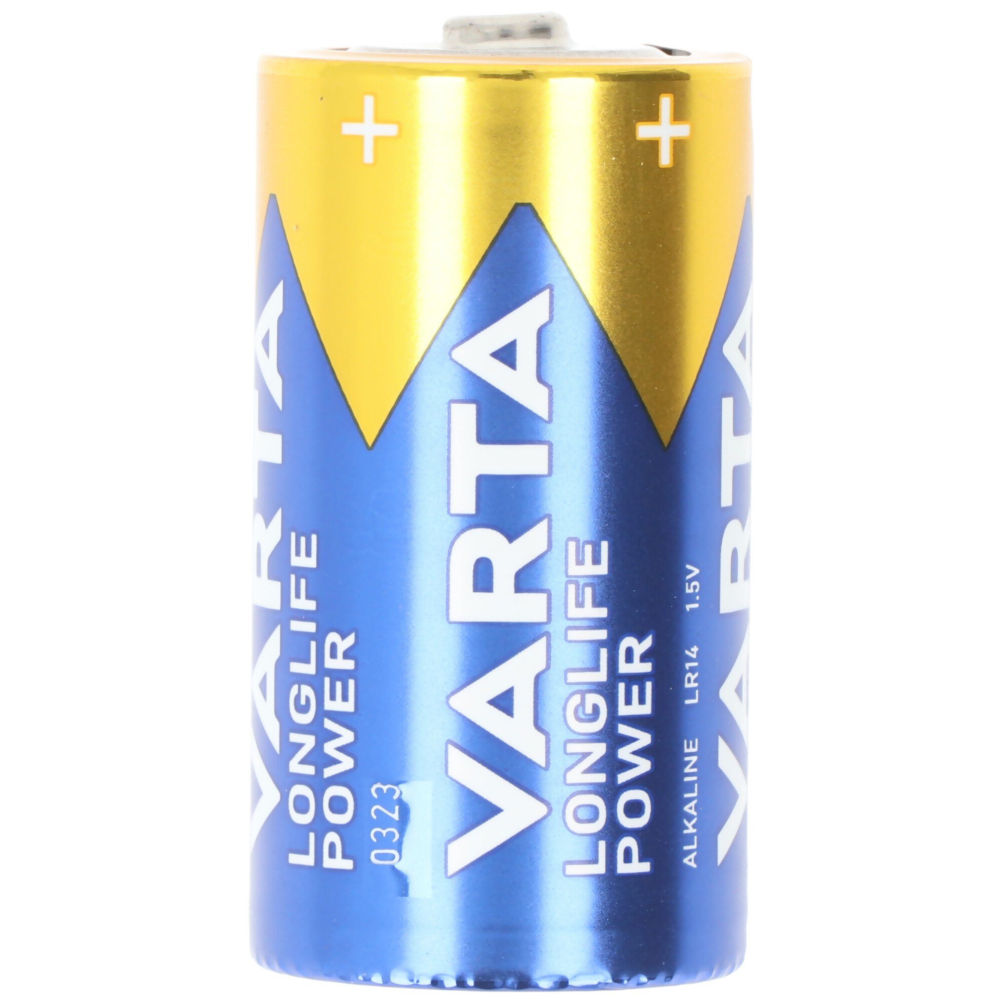 VARTA Varta Longlife Power (ehem. High Energy) Alkaline Batterie Baby, LR14 Batterie, (1,5 V)