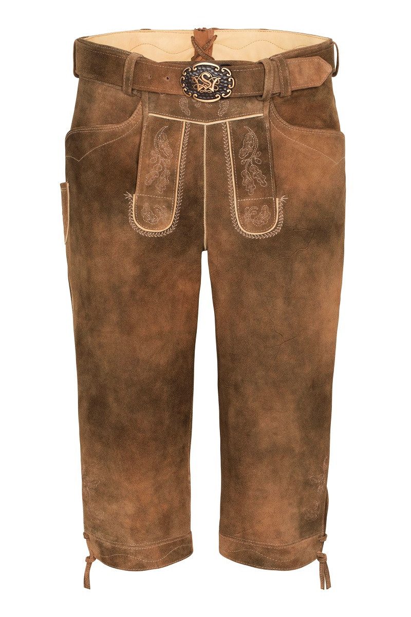 Shorts Kniebundhose Vittorio mit Gürtel