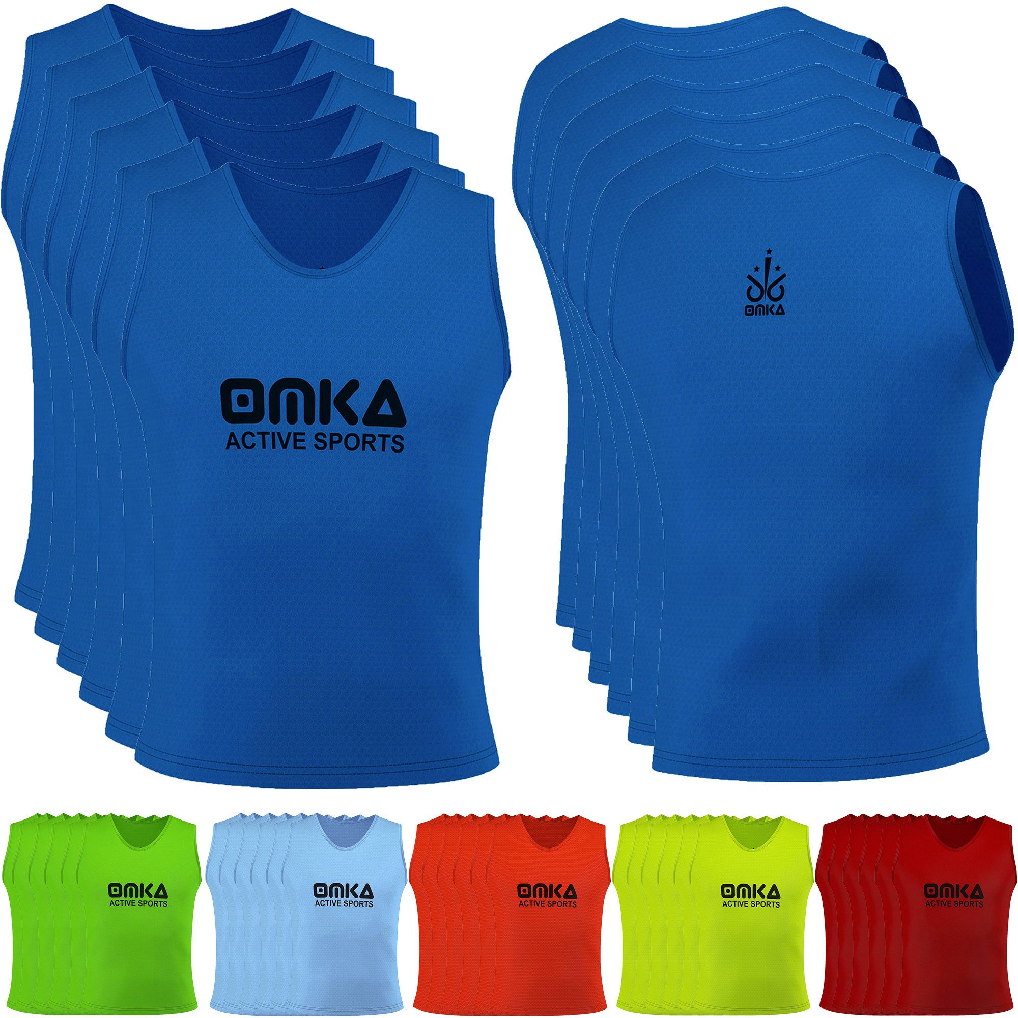 Trainingsleibchen OKLB01 6er Pack