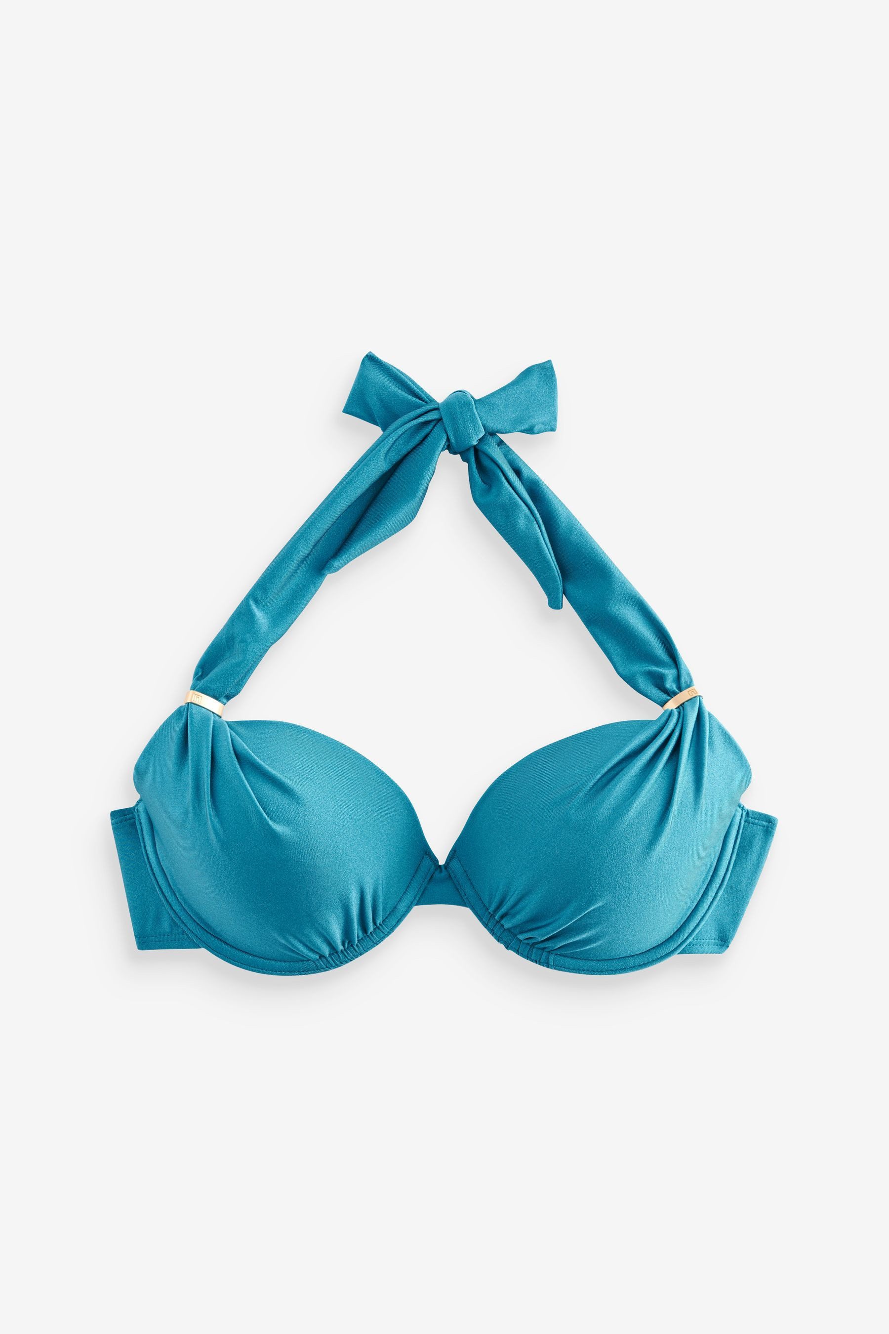 Next Bügel-Bikini-Top Wattiertes Neckholder-Bikinioberteil mit Bügel (1-St)