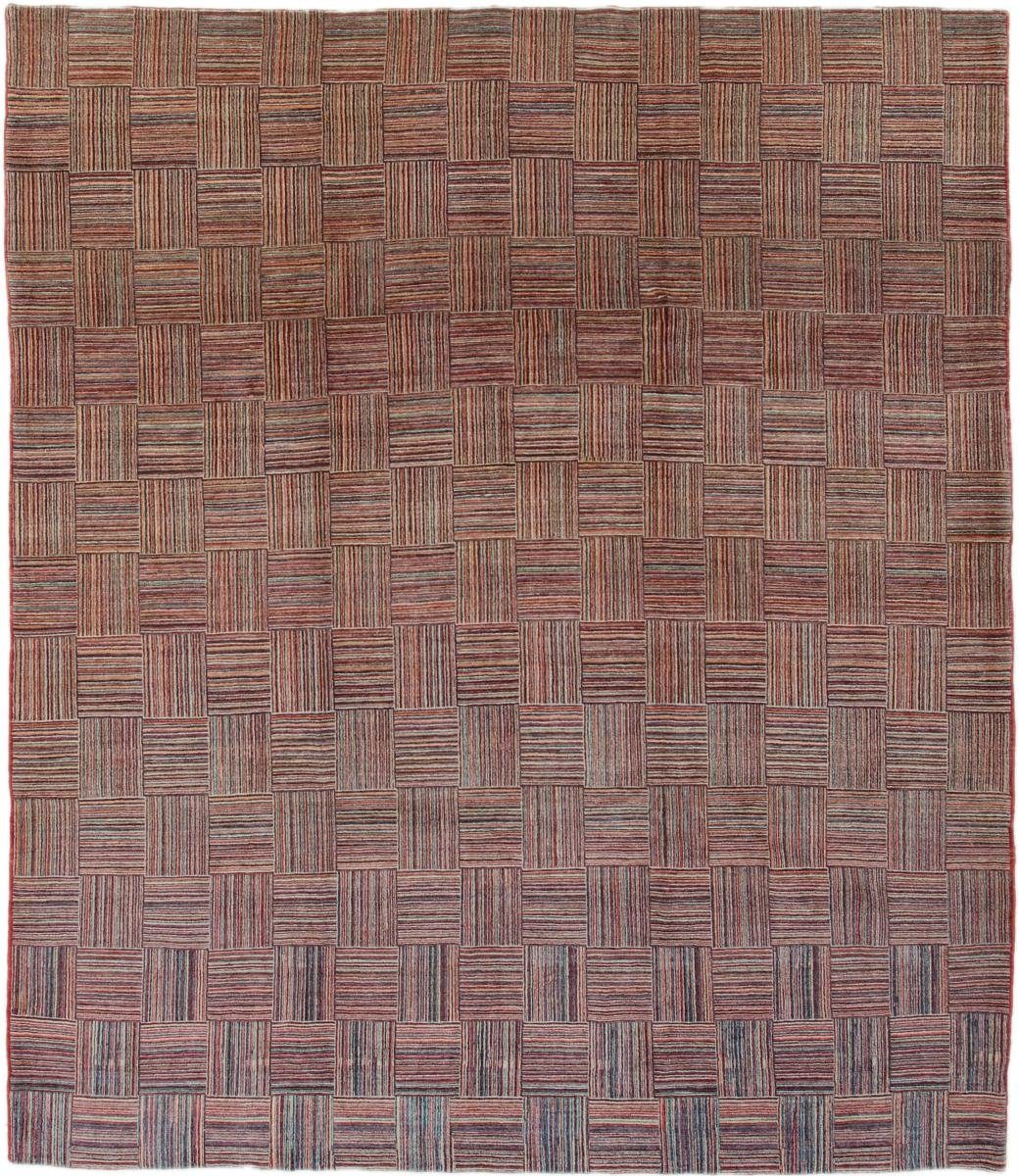 Orientteppich Perser Gabbeh Loribaft 234x270 Nain Orientteppich, mm Höhe: 12 Trading, rechteckig, Handgeknüpfter Moderner