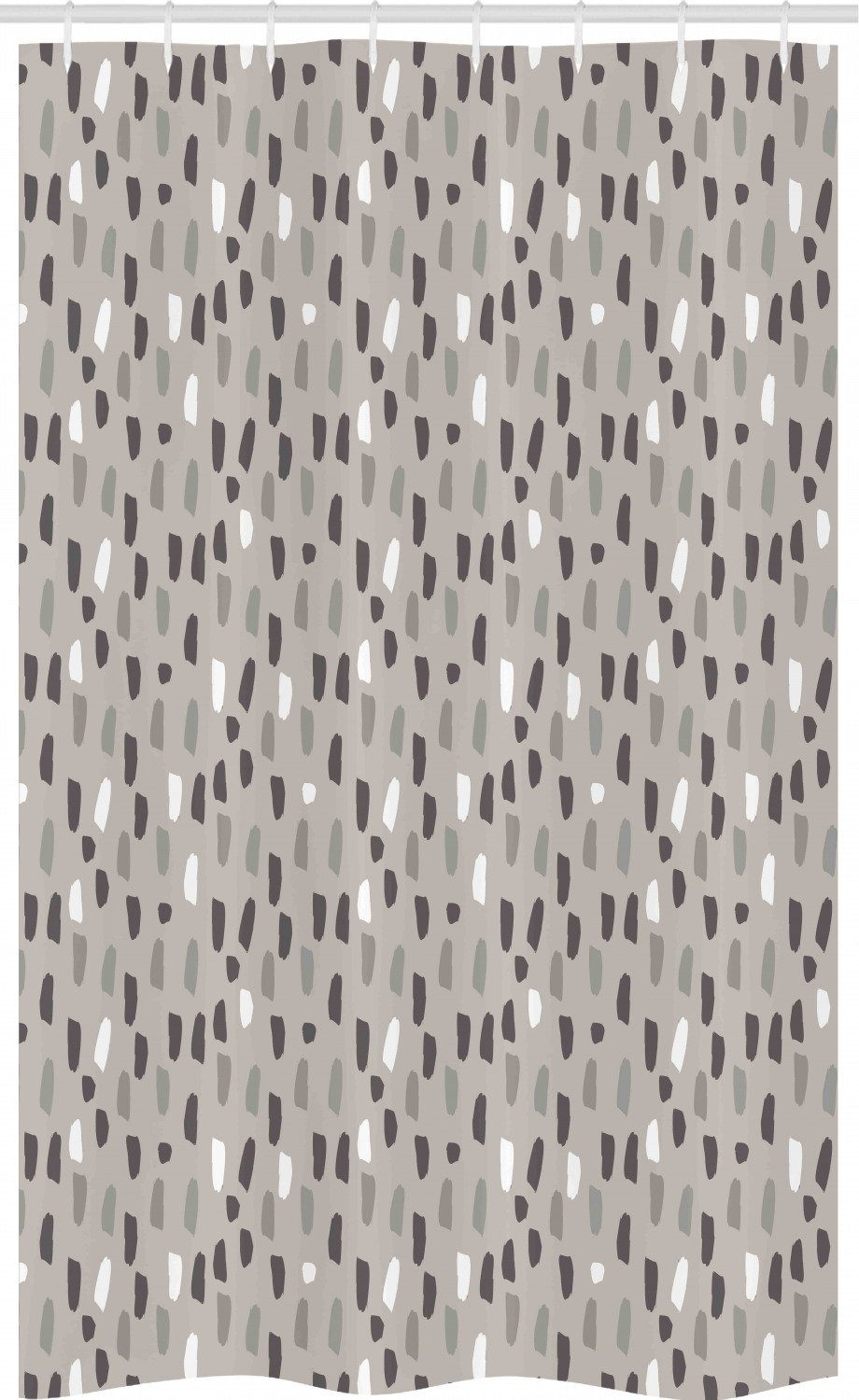 Abakuhaus Duschvorhang »Badezimmer Deko Set aus Stoff mit Haken« Breite