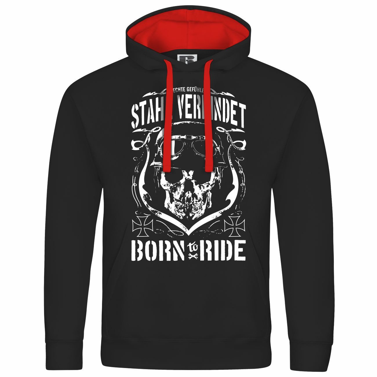 Kapuzenpullover Herren Kapuzenpullover Stahl verbindet