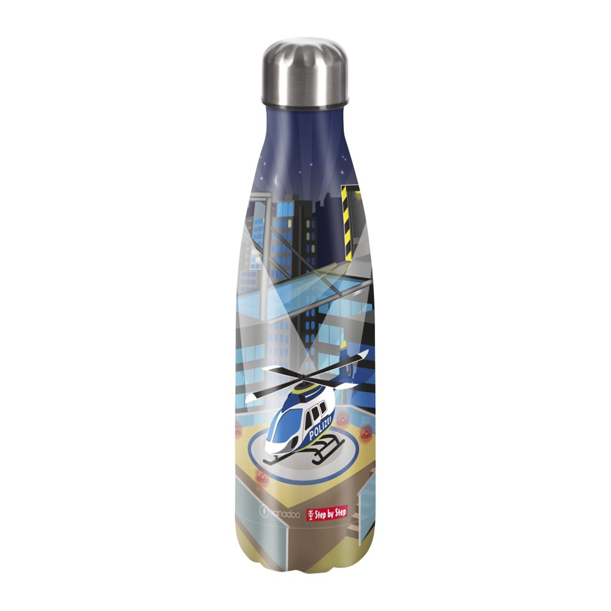 Step by Step Trinkflasche Edelstahltrinkflasche
