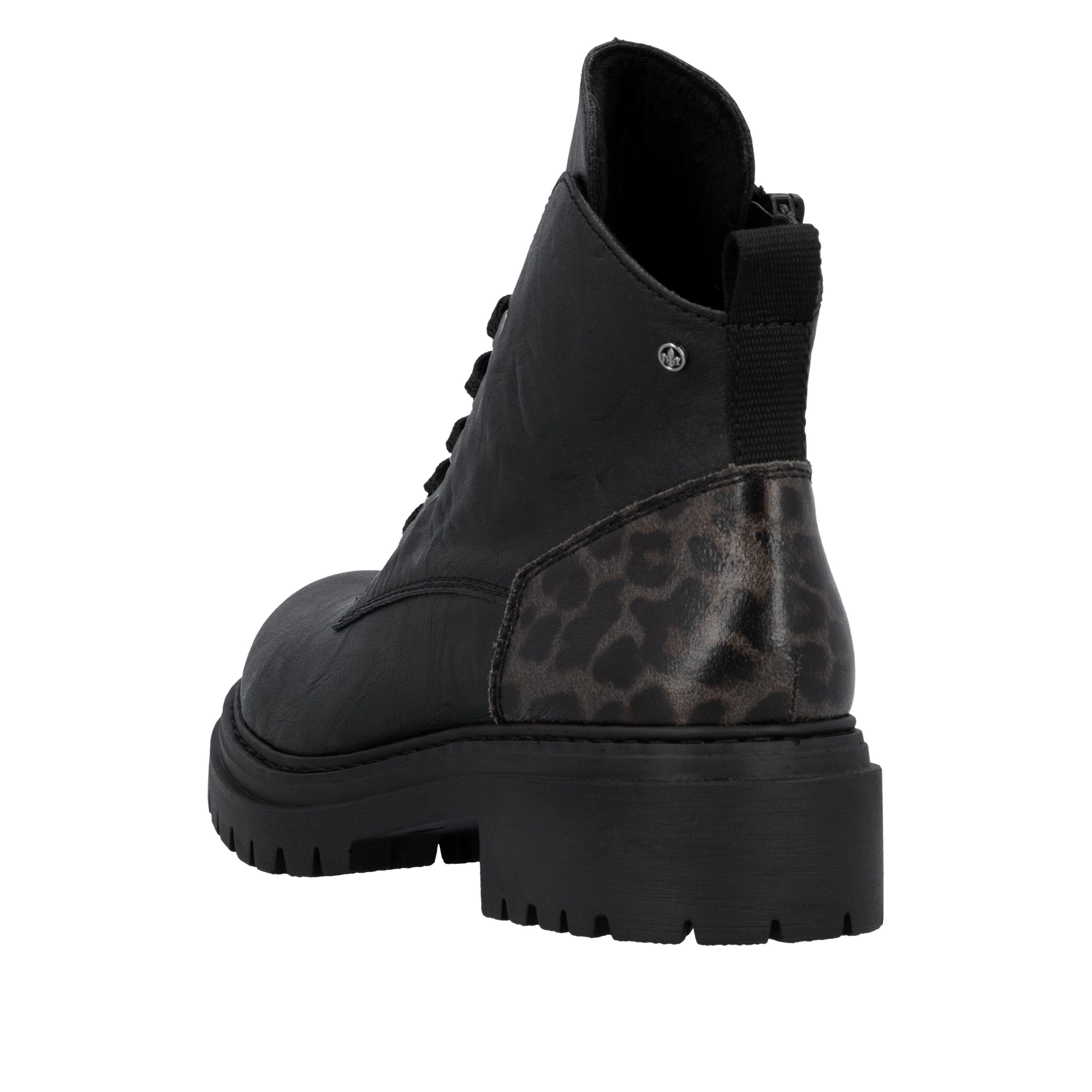 Rieker Schnürboots Schnürstiefelette, Profilsohle, mit praktischem Innenrei günstig online kaufen