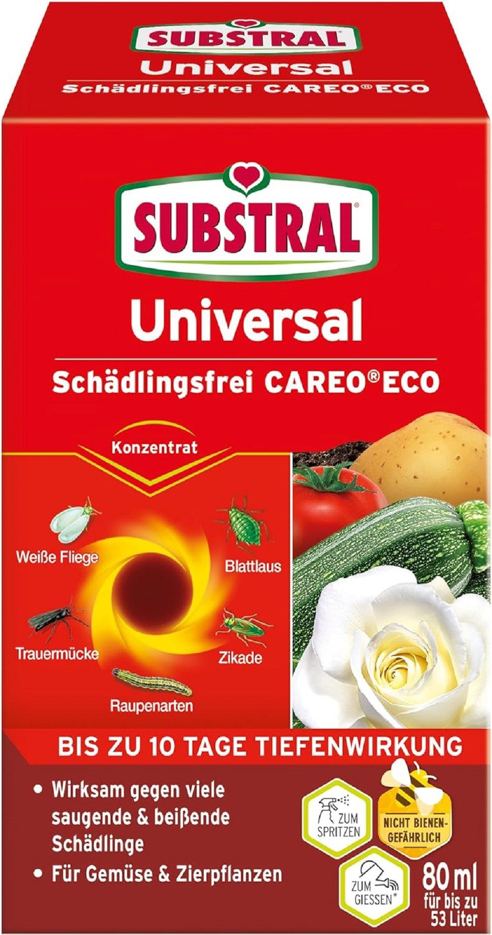 Substral Insektenspray Substral Universal Schädlingsfrei CAREO ECO 80ml