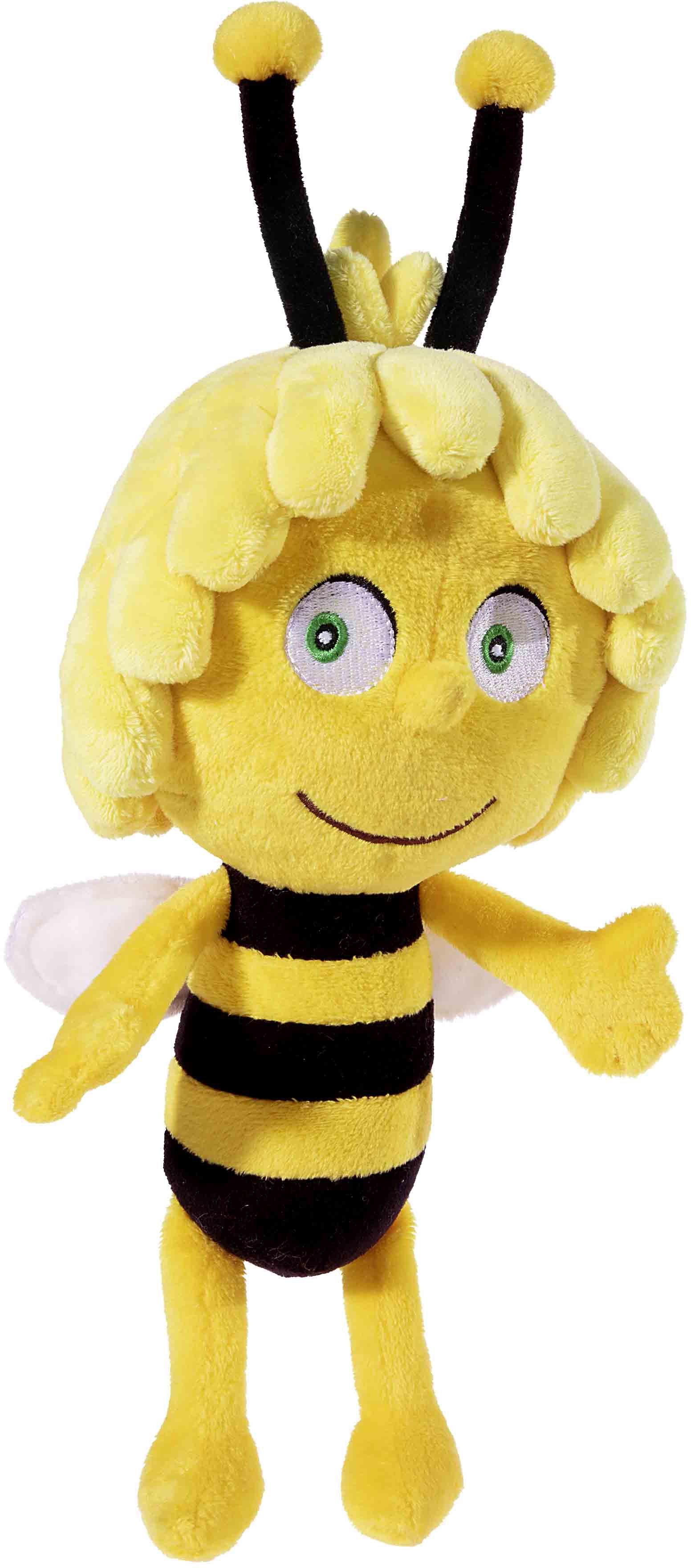 Heunec® Kuscheltier Biene Maja, Maja Öko, Verpackung aus Recyclingkarton, enthält recyceltes Material