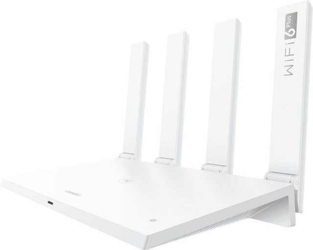 Huawei »WiFi AX3 (Quad core)« WLAN Router, Router Weiß (WiFi 6 802.11ax, Dual Band, bis zu 3.000 Mbit s)  - Onlineshop OTTO