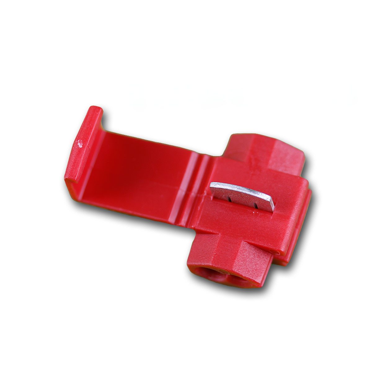 world-trading-net Kabelverbinder-Sortiment 50 Klemmverbinder PVC-Isolation ROT 0,5-1,5mm²