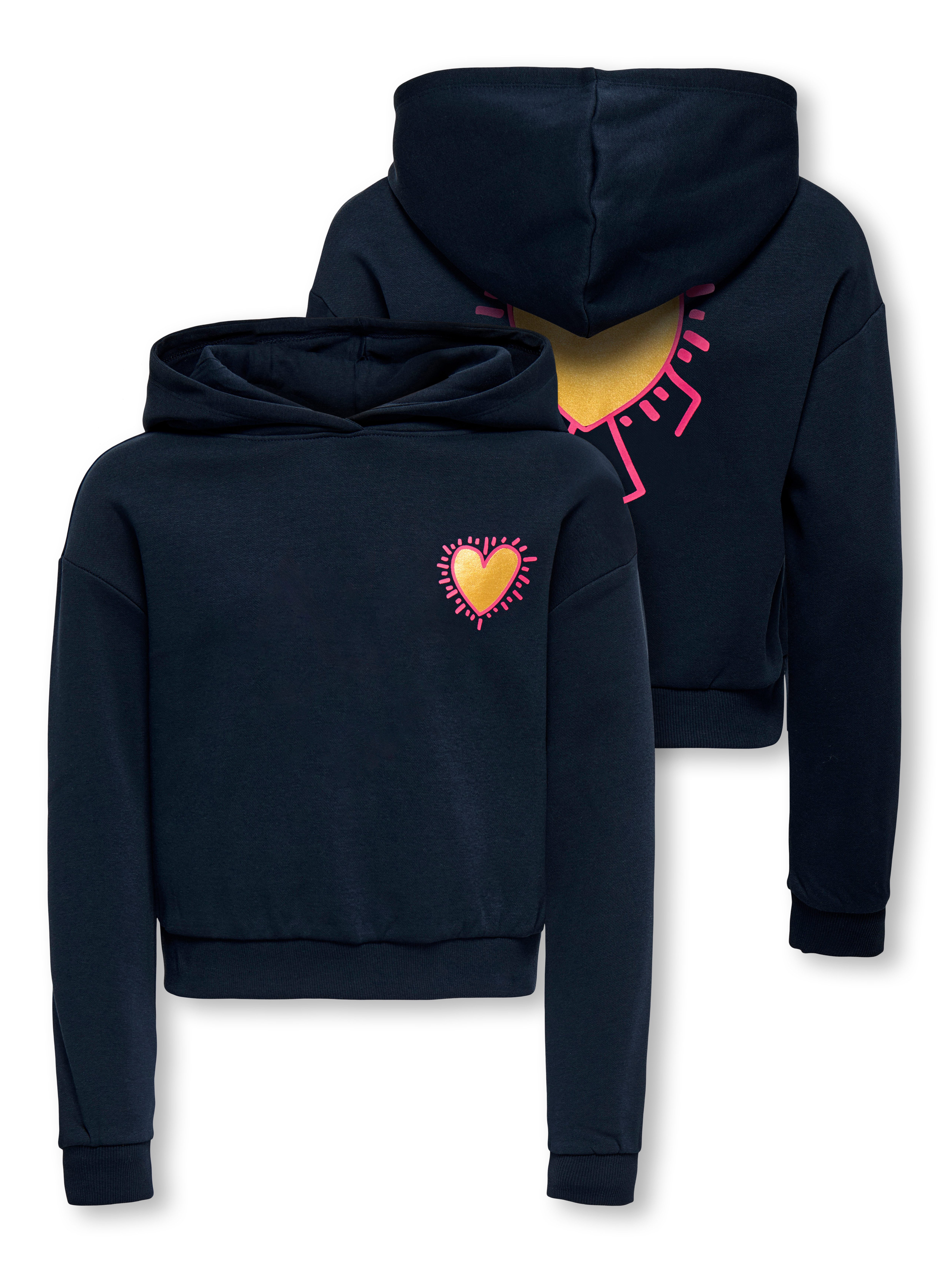 Kapuzensweatshirt KOGCOOPER LIFE LOV E LS HOOD FR SWT